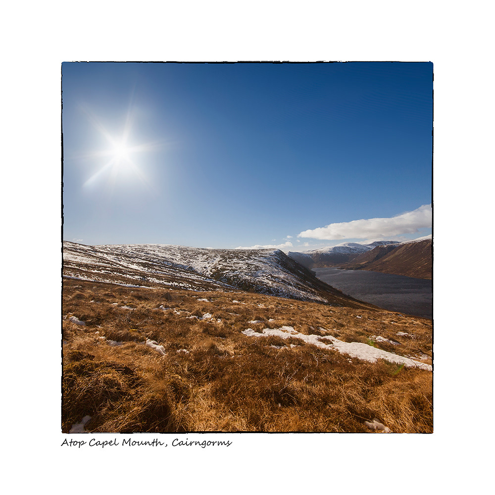 Atop Capel Mounth, Cairngorms