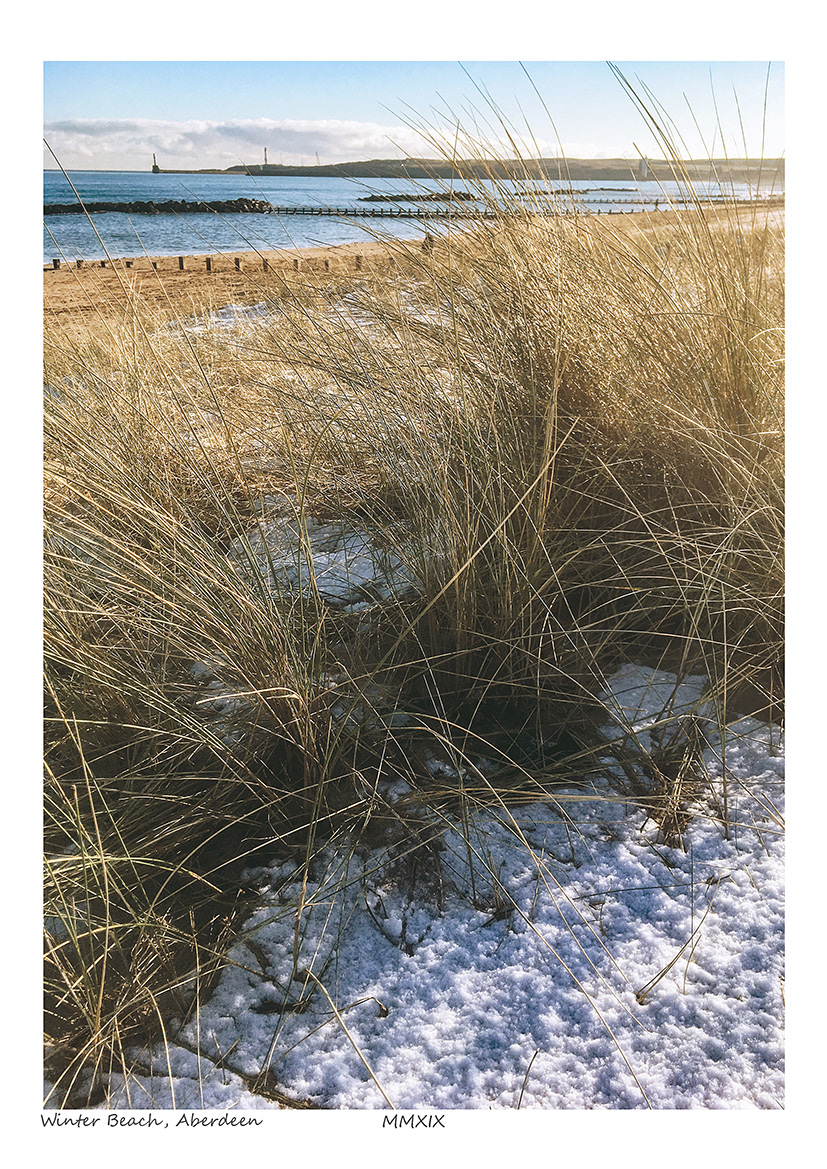 Winter Beach, Aberdeen