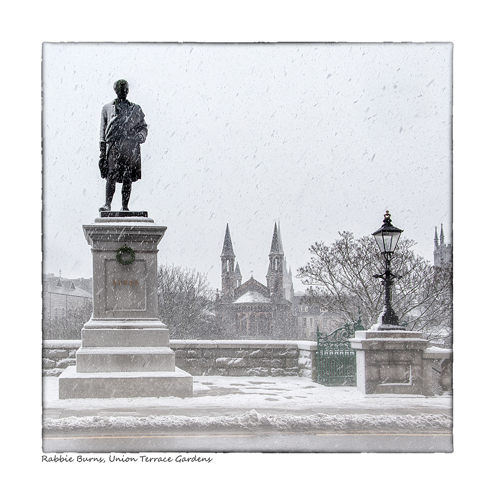Rabbie Burns, Union Terrace Gardens