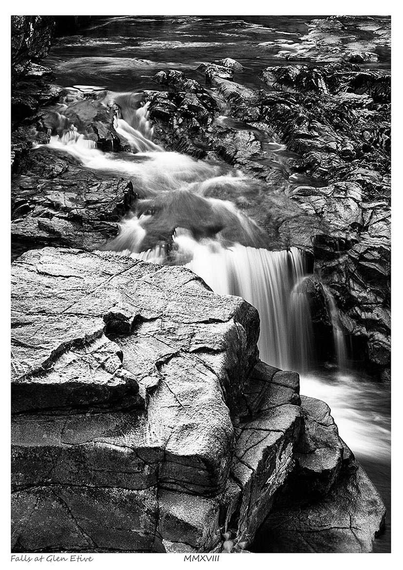 Falls at Glen Etive (Scottish Highlands)