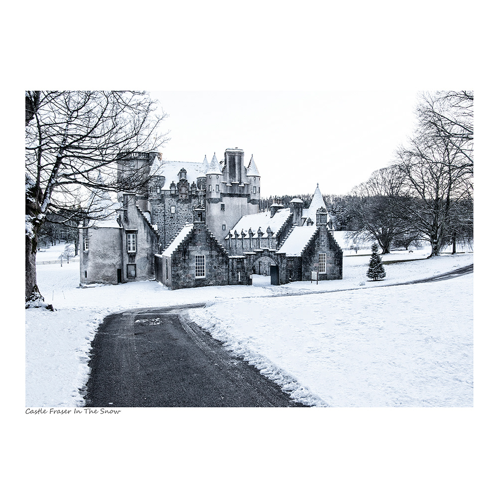 Castle Fraser in the Snow