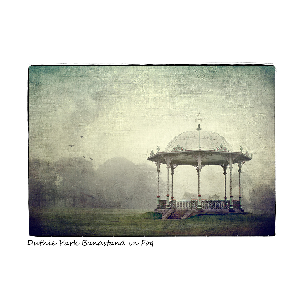 Duthie Park Bandstand in Fog