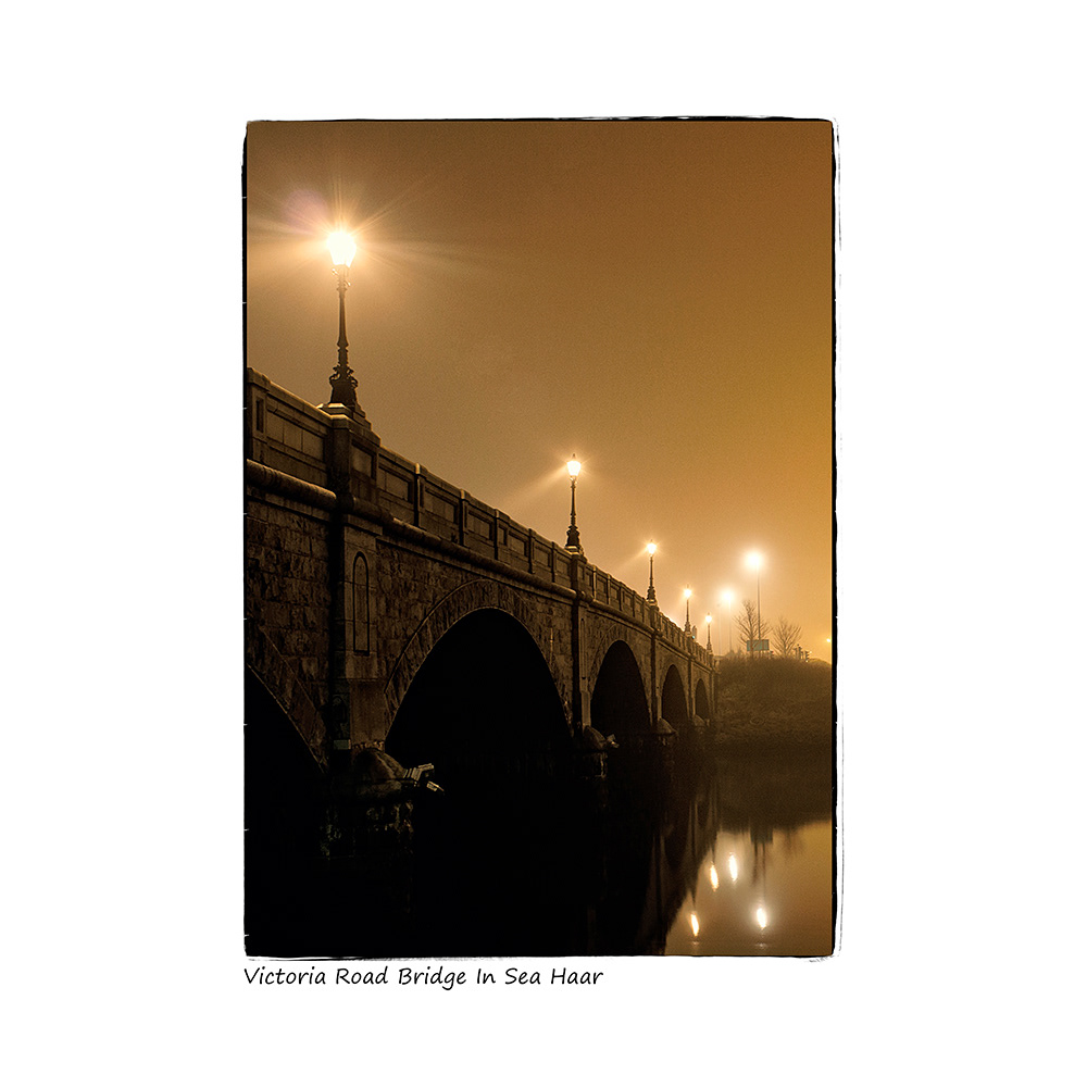 Victoria Road Bridge in Sea Haar