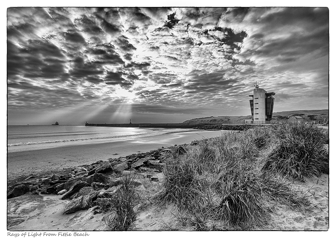Rays of Light from Fittie Beach (Aberdeen)