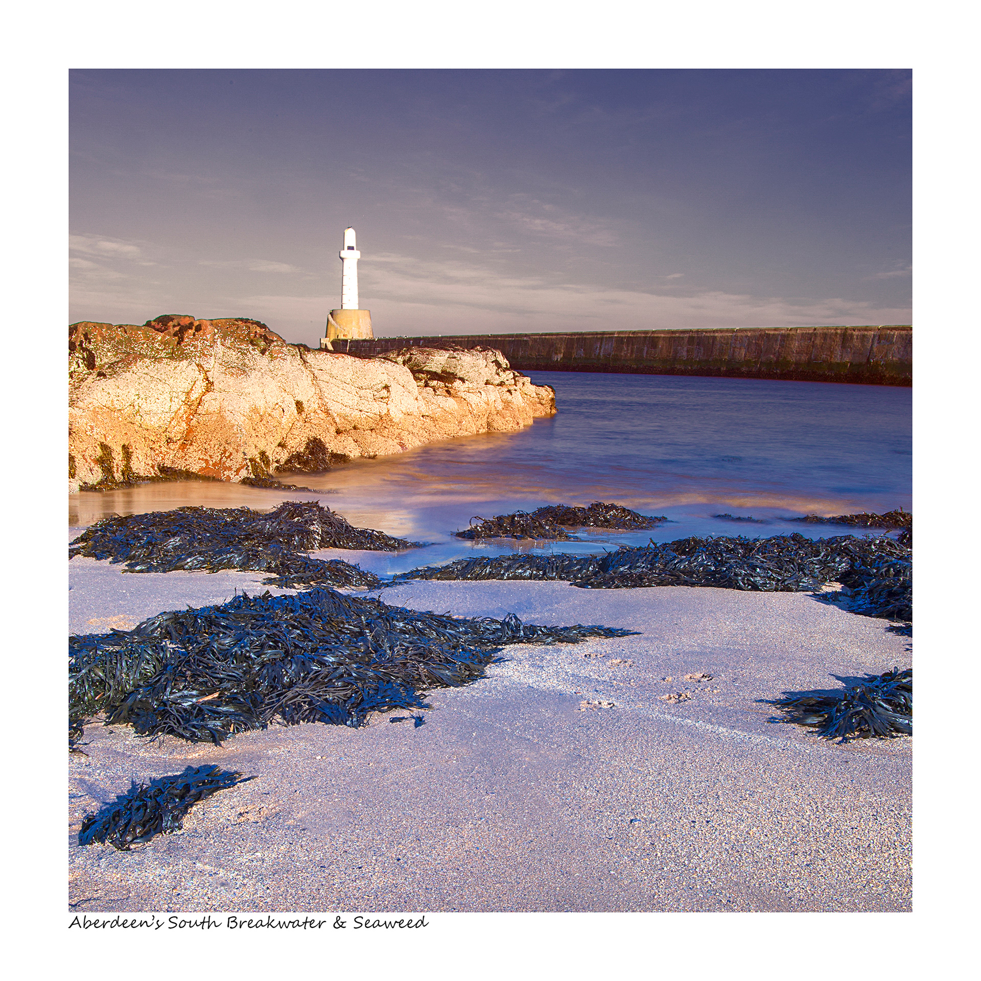 Aberdeen's South Breakwater & Seaweed