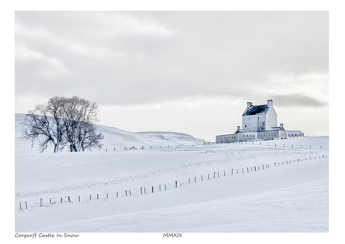 Corgarff Castle in Snow (Donside, Aberdeenshire)