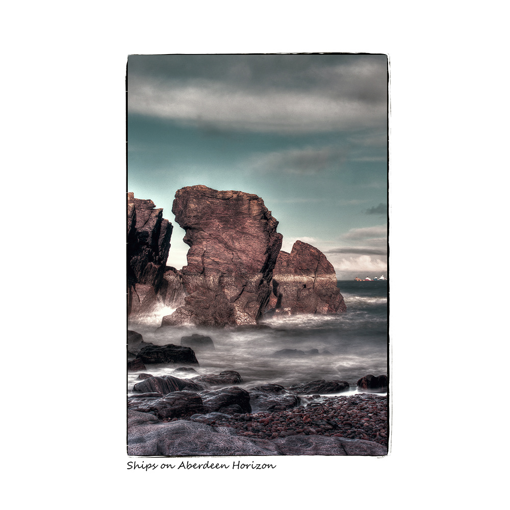 Ships on Aberdeen Horizon