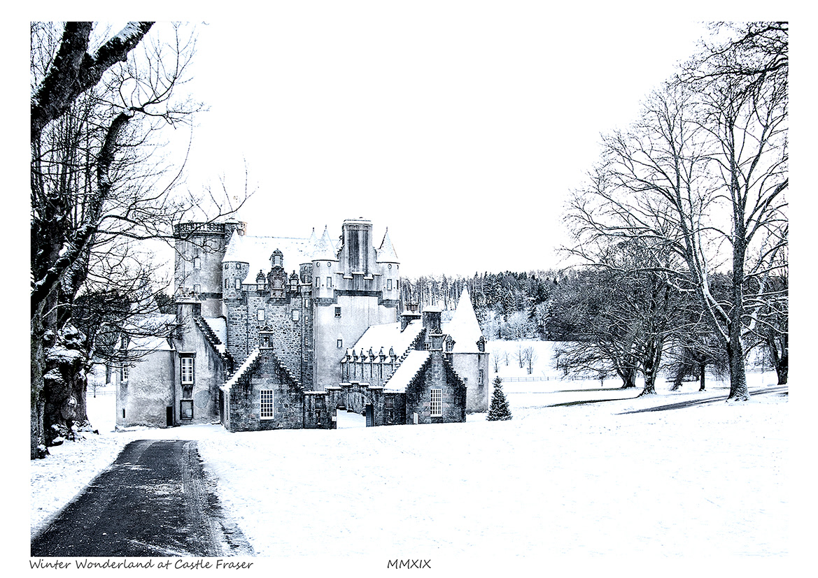 Winter Wonderland at Castle Fraser (Aberdeenshire)