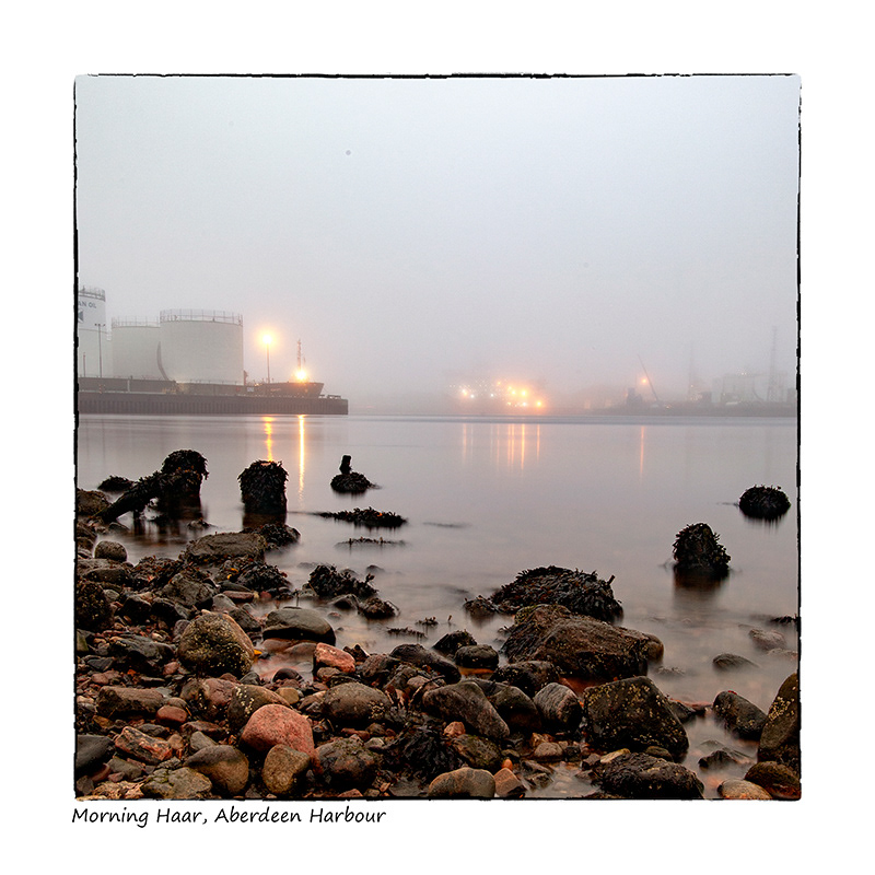 Morning Haar, Aberdeen Harbour