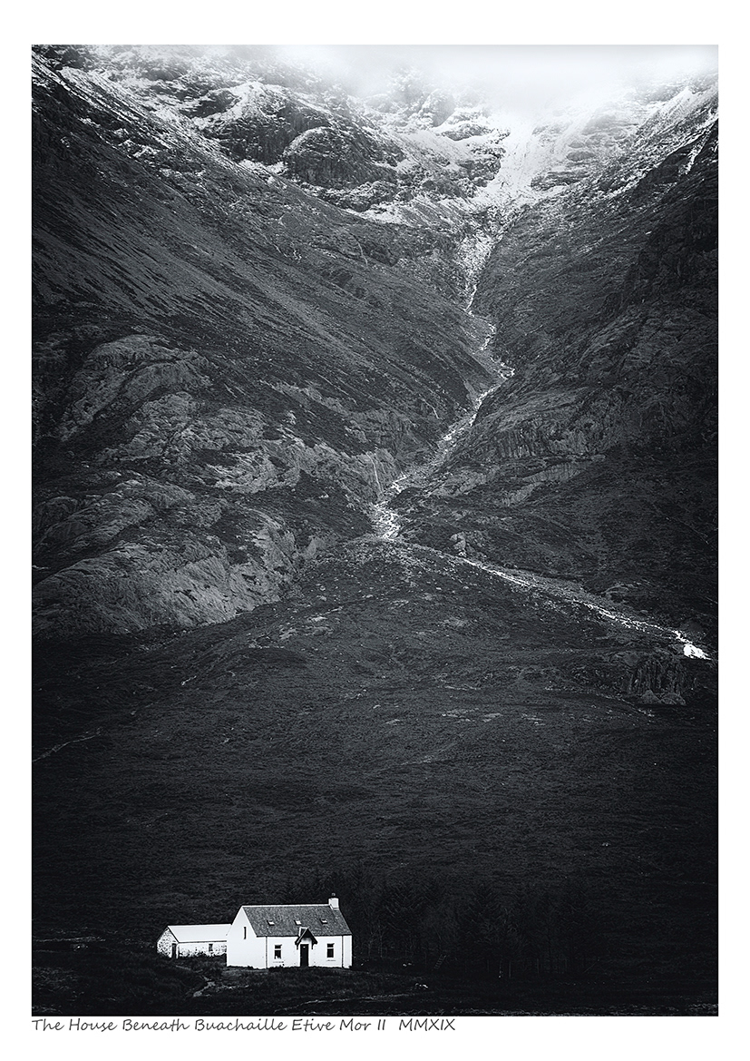 The House Beneath Buachaille Etive Mor II (Scottish Highlands)