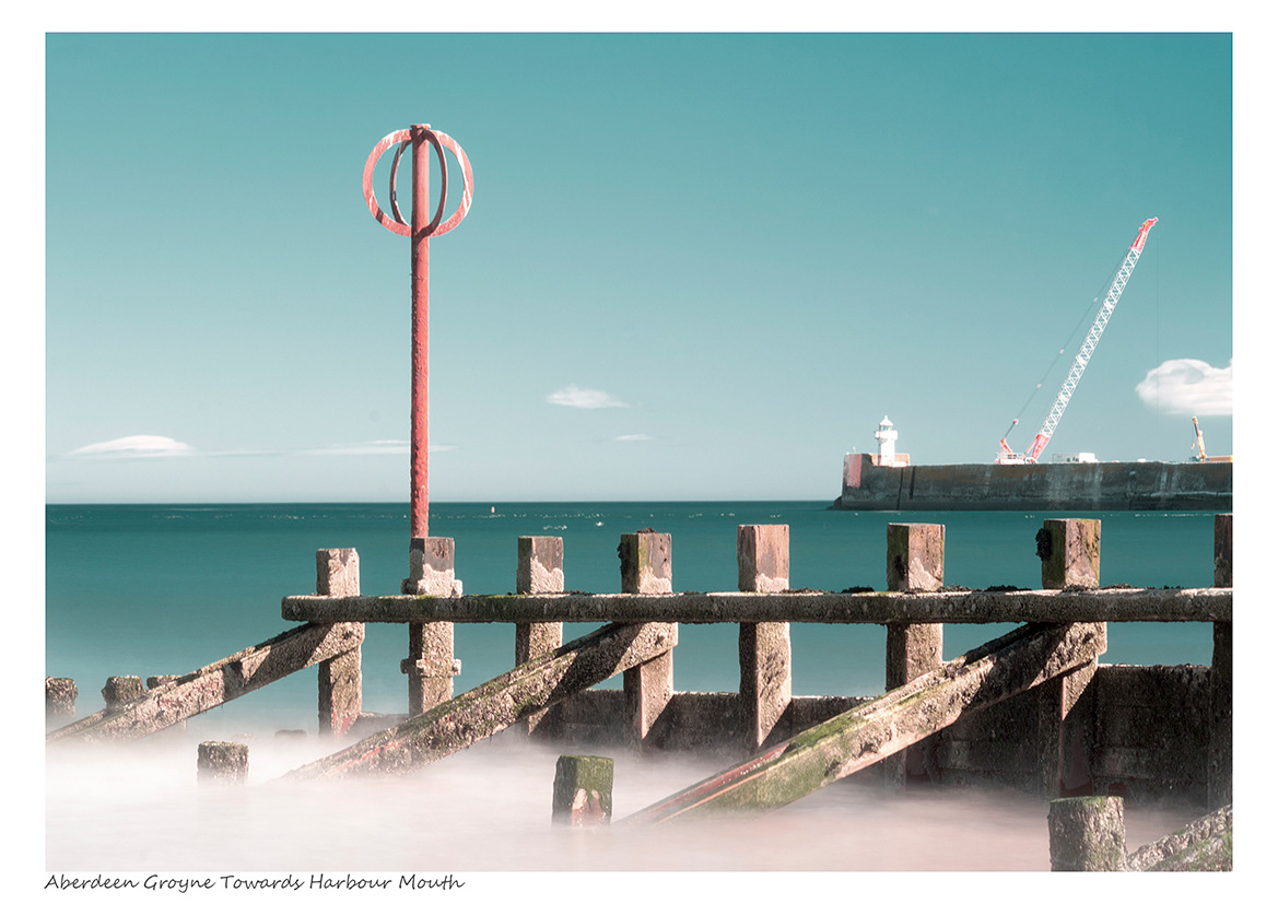 Aberdeen Groyne Towards Harbour Mouth (Aberdeen Beach)