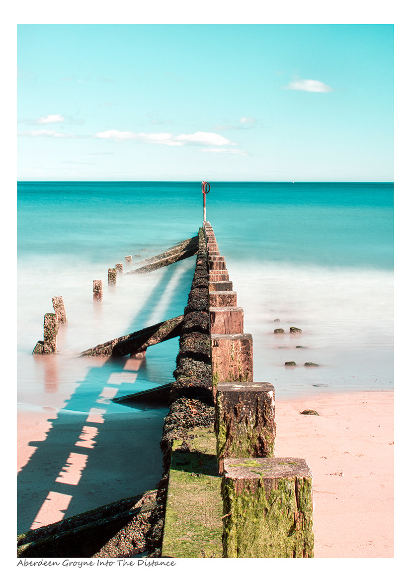 Aberdeen Groyne Into the Distance (Aberdeen Beach)