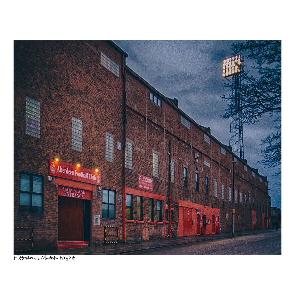 Pittodrie, Match Night