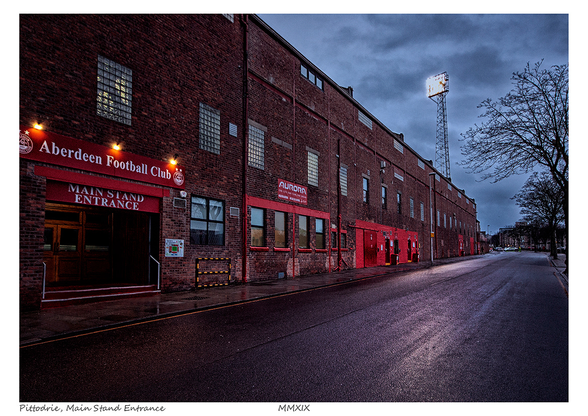 Pittodrie, Main Stand Entrance (Aberdeen FC)