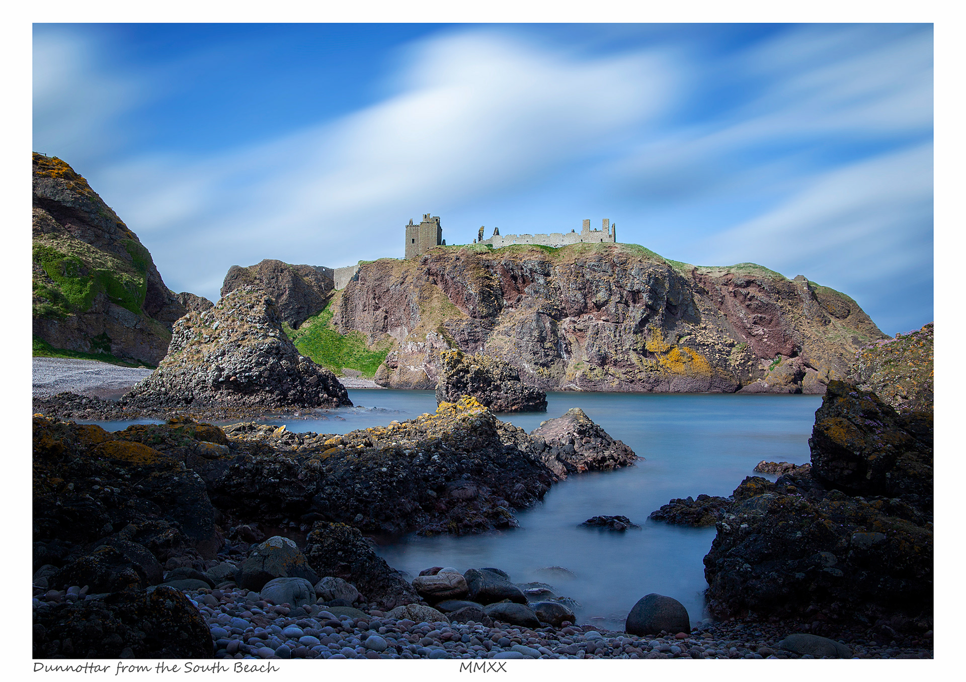 Dunnottar from the South Beach
