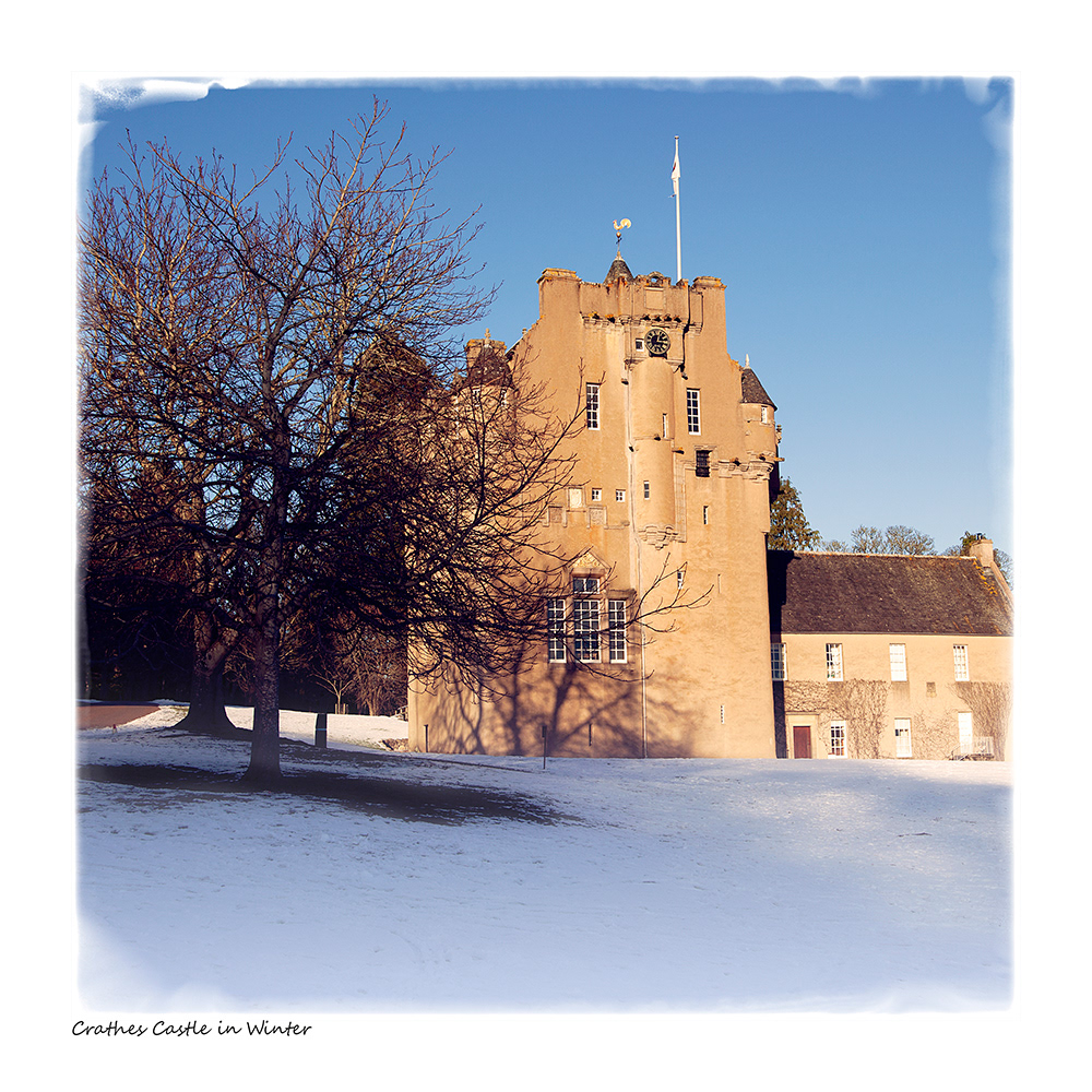 Crathes Castle in Winter