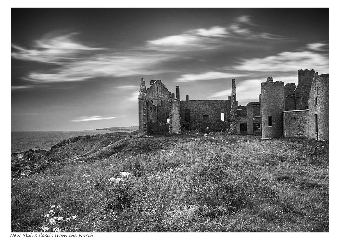 New Slains Castle from the North (Aberdeenshire) 