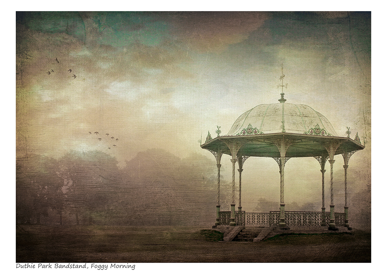 Duthie Park Bandstand, Foggy Morning (Aberdeen)