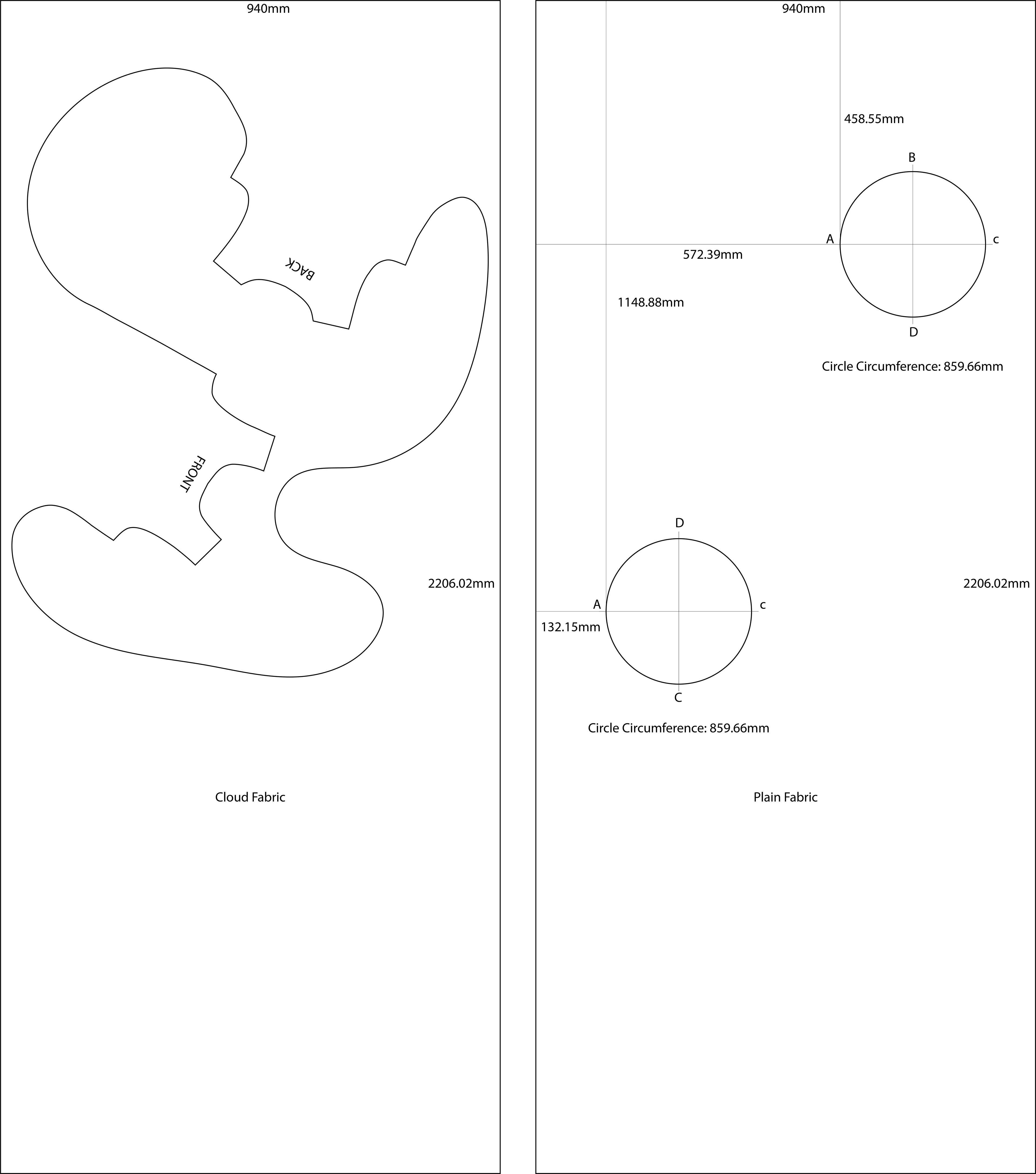 2 Holes Tunnel Technique 2D Pattern