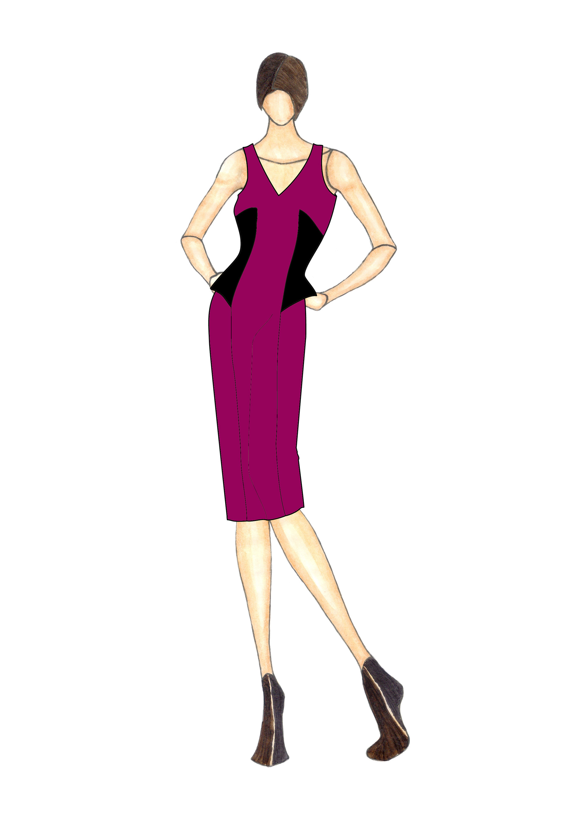 Peplum Dress