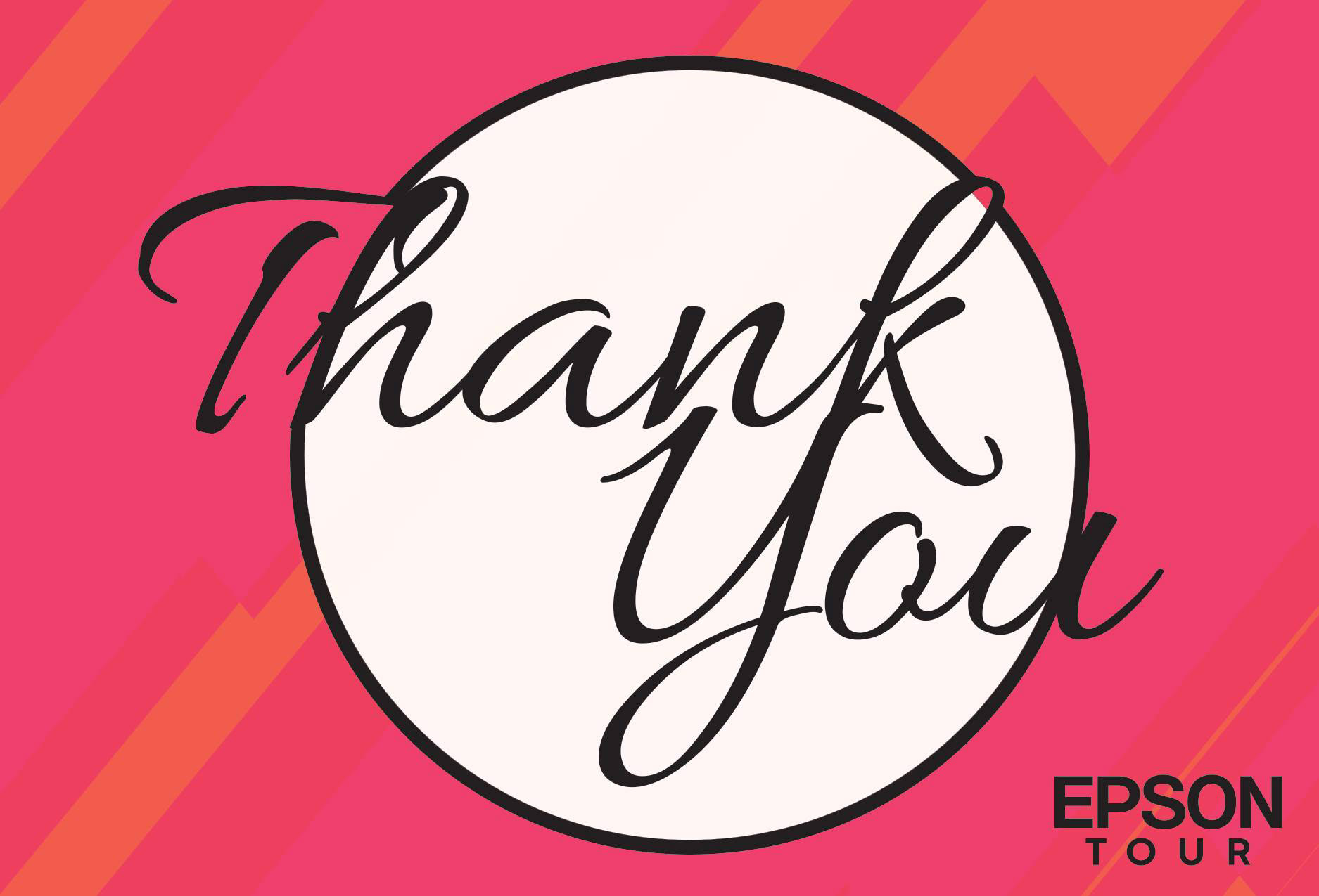 Epson Thank You Card