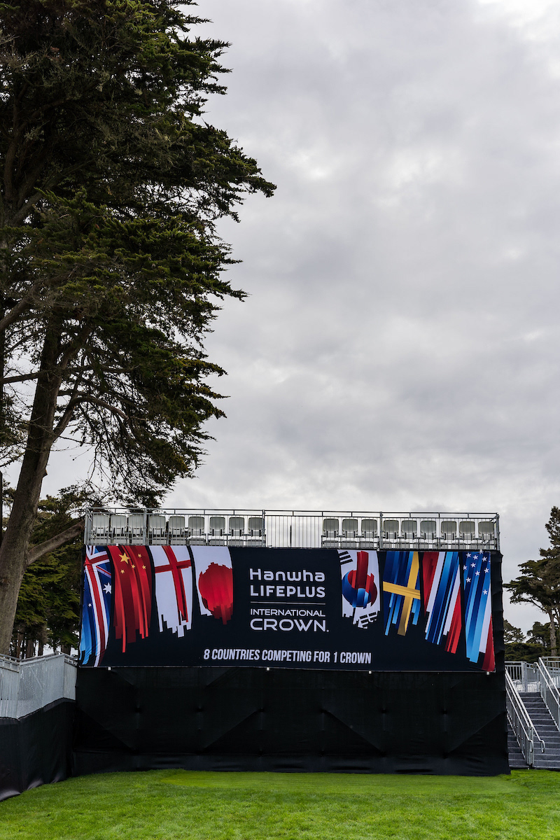 Large Format Graphic Hanwha International Crown 2023