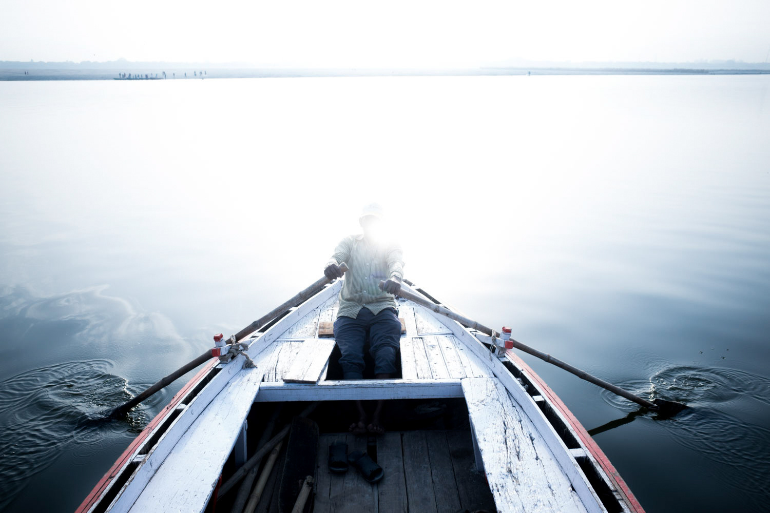 Ferryman in Varanasi