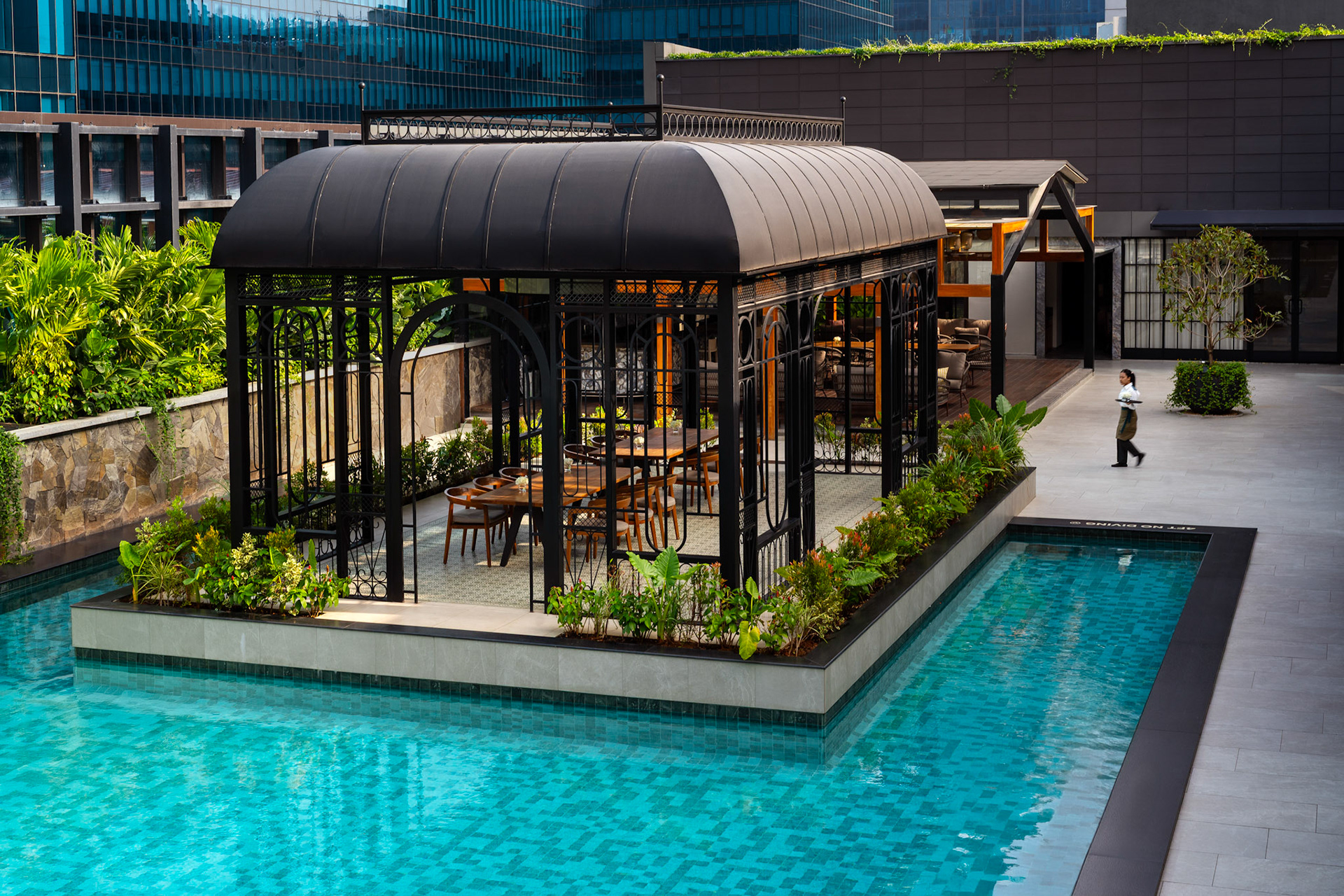 Architecture photography - The Quorum Club, Hyderabad