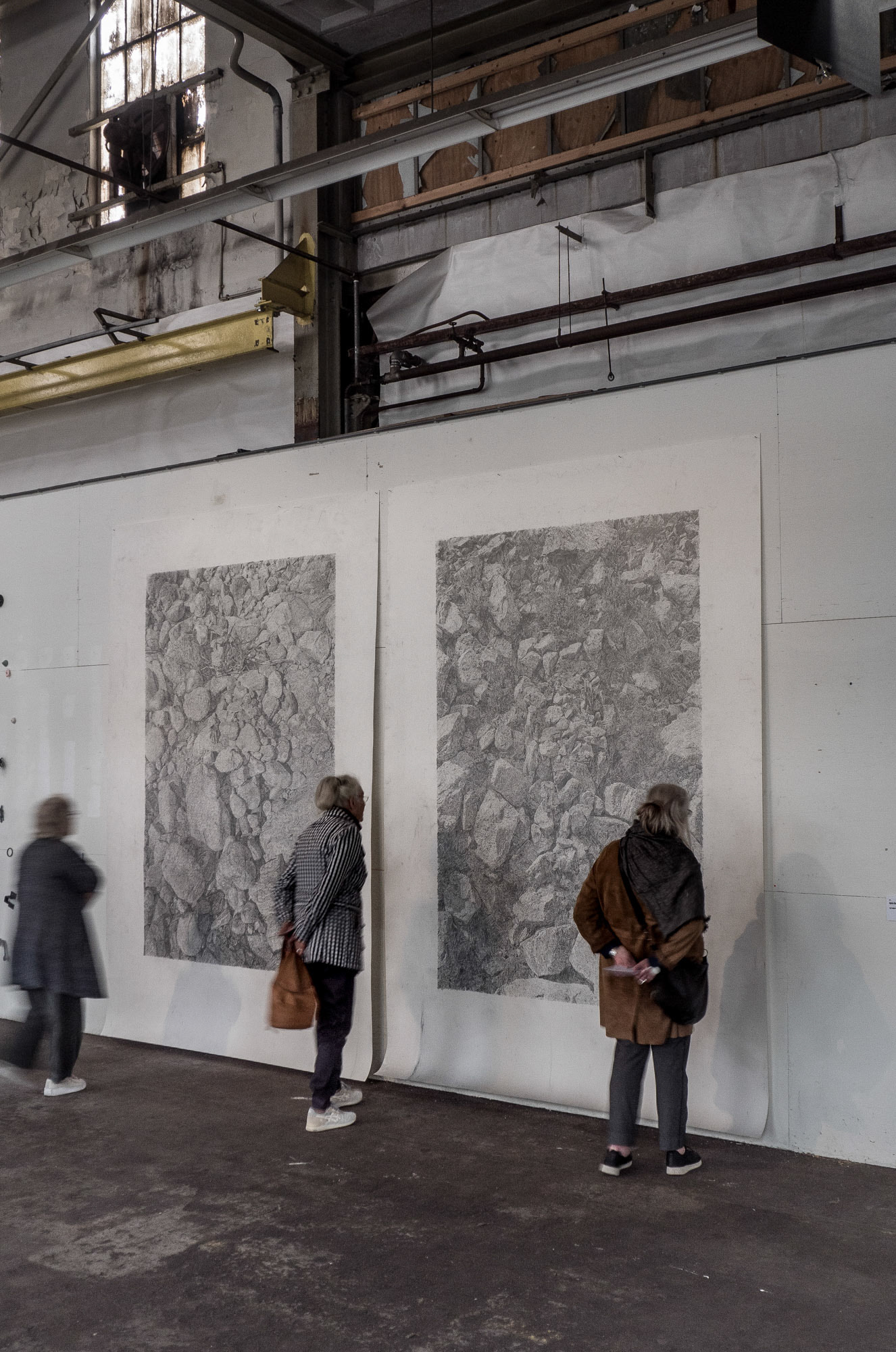 Covered (river rocks) and Covered (mountain rocks), Big Art 2021