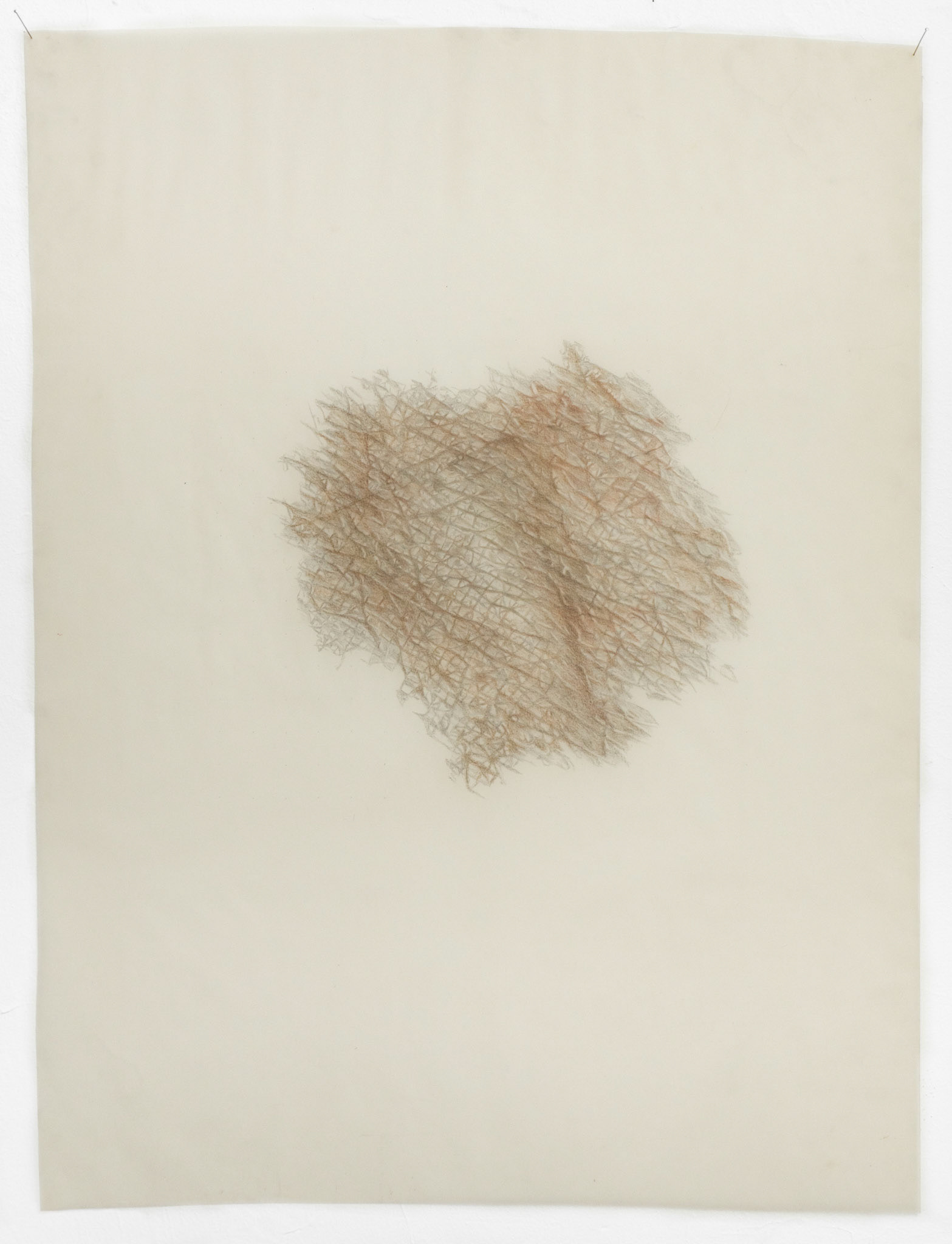 Untitled, colored pencil on tracing paper, 60 x 50 cm, 2012