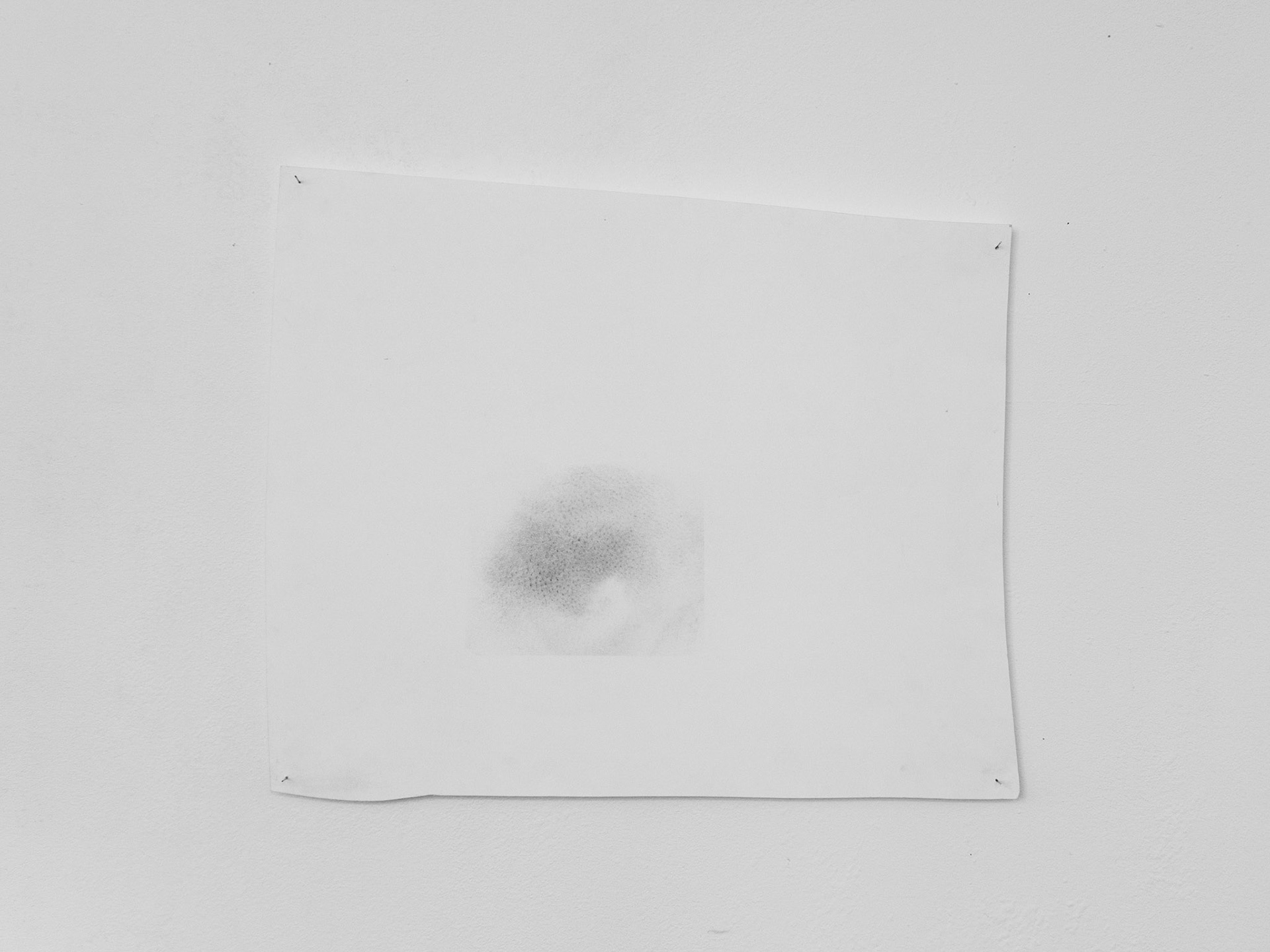 Untitled, graphite on paper, graphite on paper 38 x 45 cm, 2016