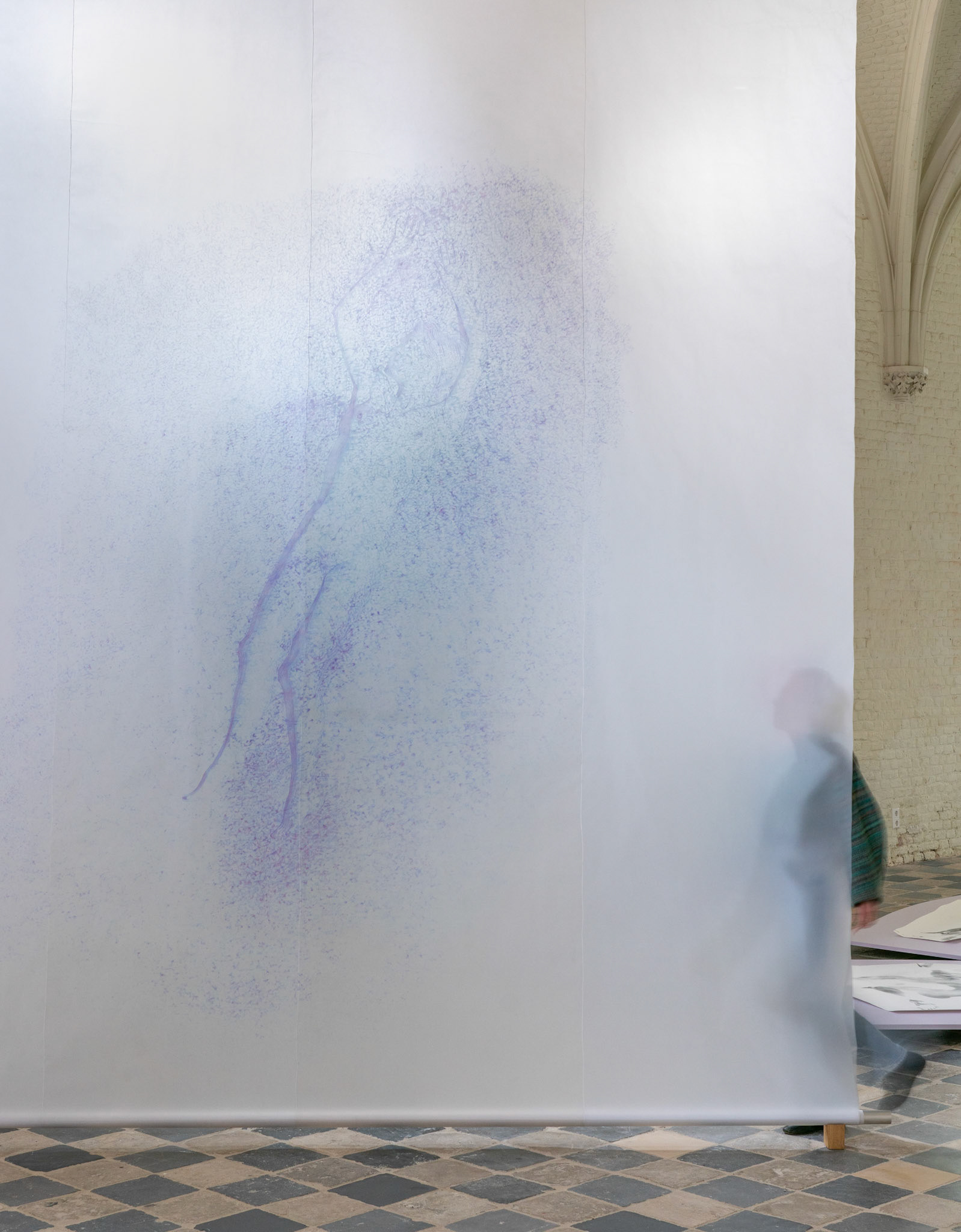 Covered (vertebrae), installation view Vleeshal 2024