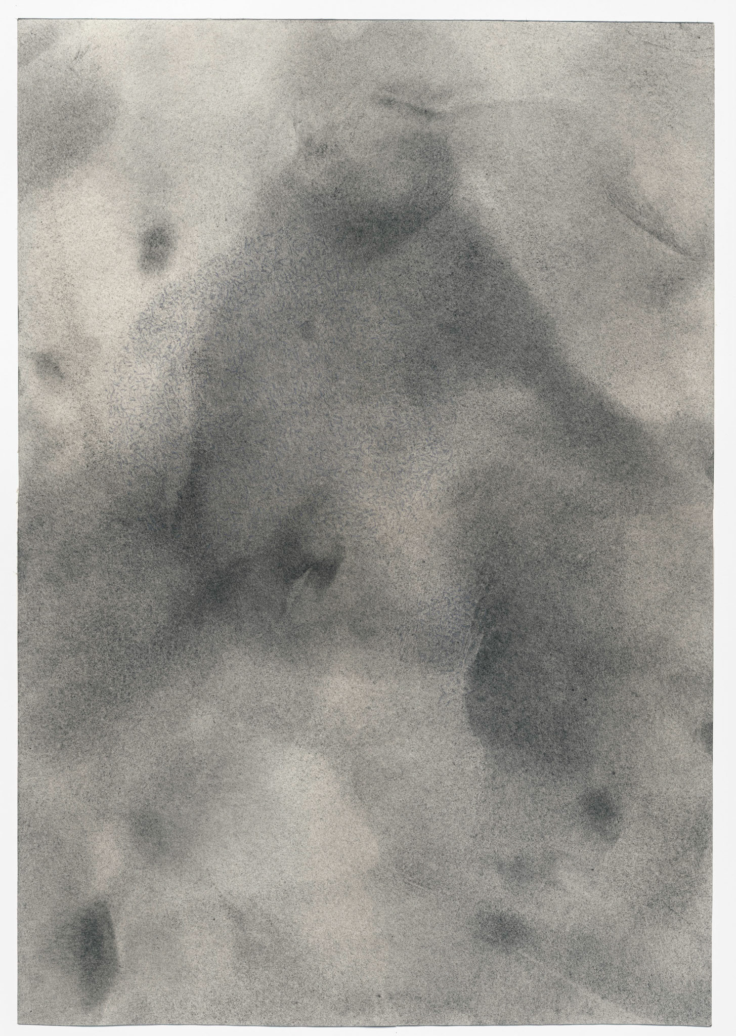 Untitled, graphite and colored pencil on paper, 44-33 cm, 2018 (in private collection)