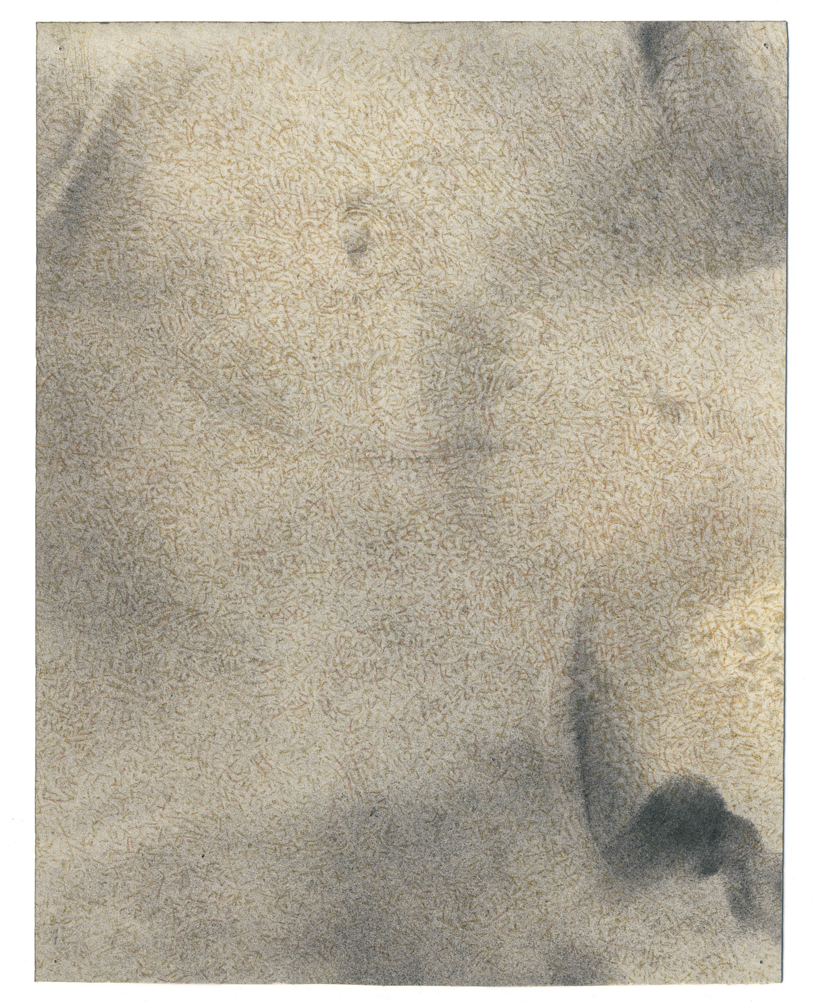 Untitled, graphite and colored pencil on paper, 28 x 21,5 cm, 2020