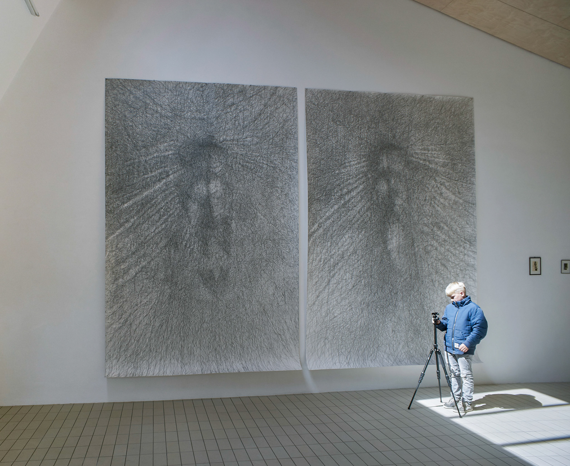 Duik 1 en 3 (Dive 1 and 3), installation view Galerie El 2017