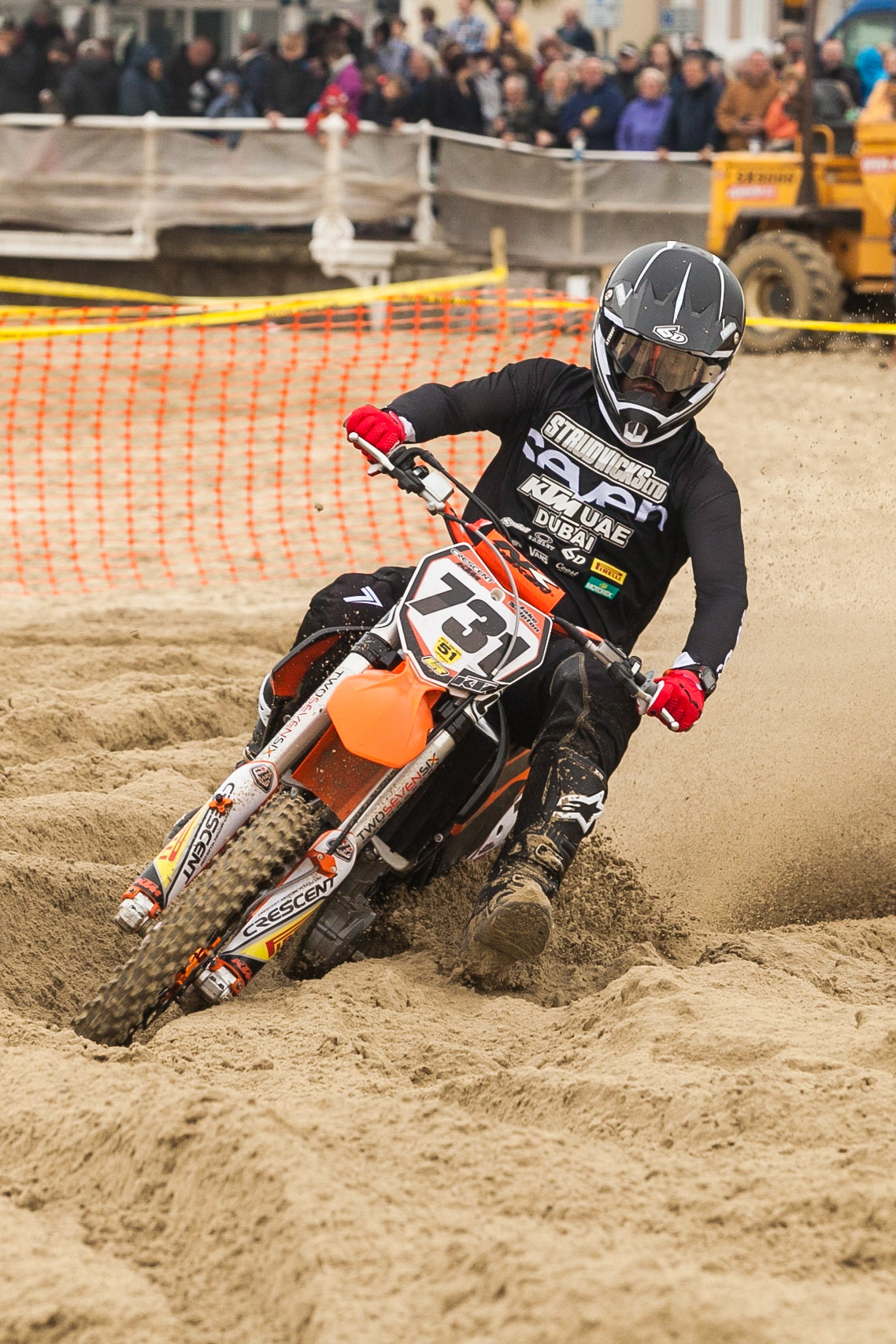 eymouth Beach Motocross eveny organised by the Weymouth and Portland Lions Club takes places on Weymouth Beach every October