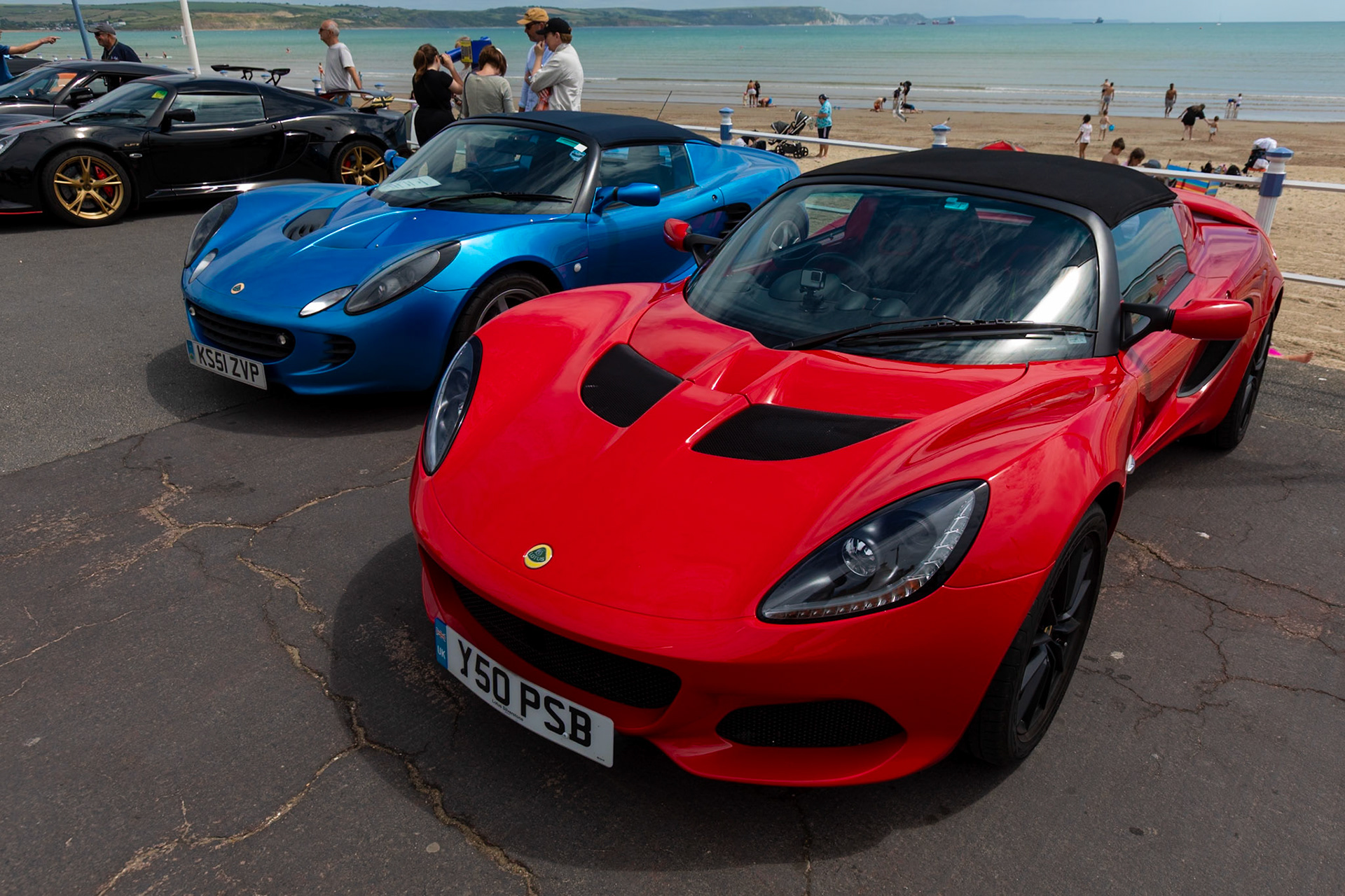 The Lotus Club of Great Britians annual display of cars at Weymouth 2024.