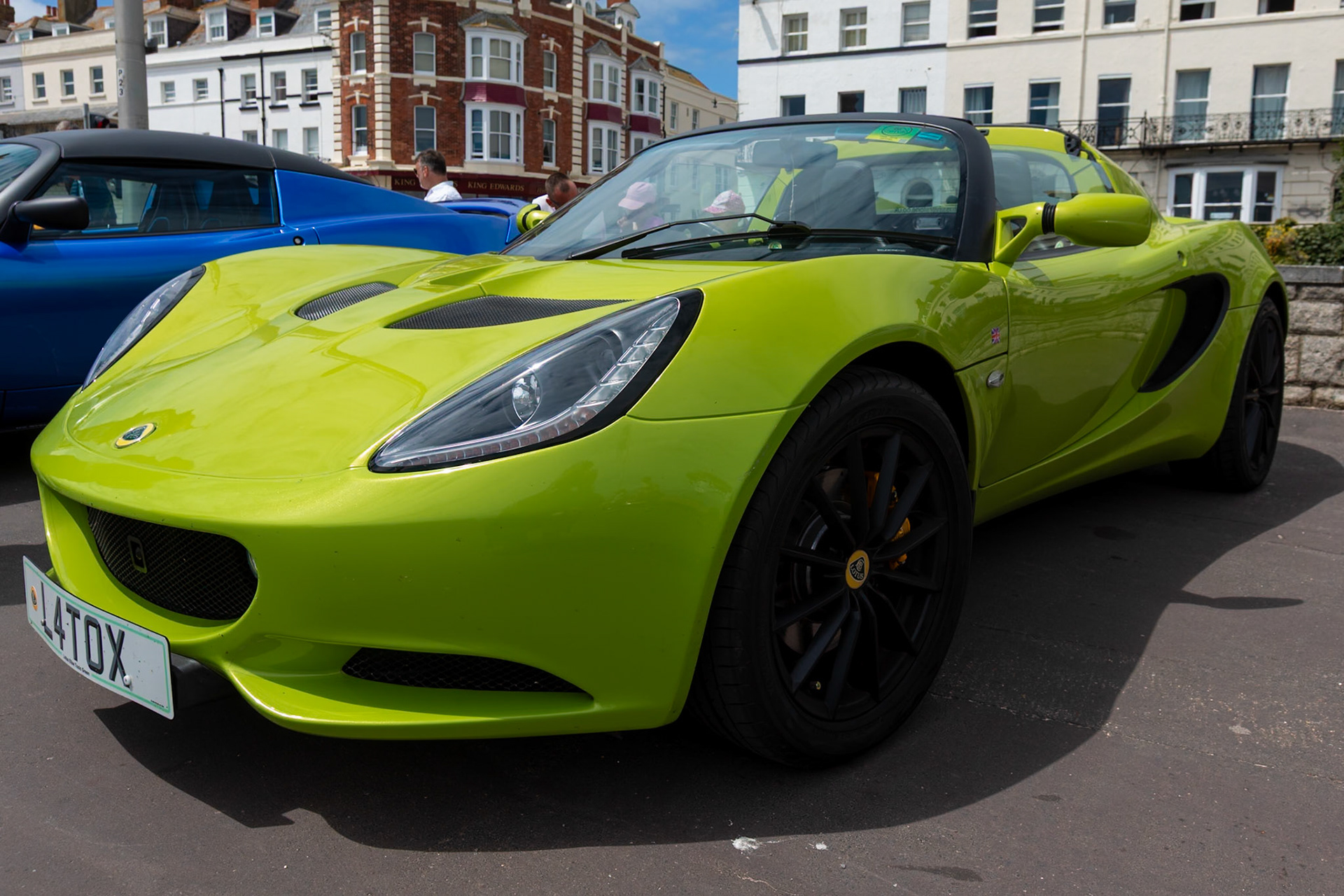 The Lotus Club of Great Britians annual display of cars at Weymouth 2024.