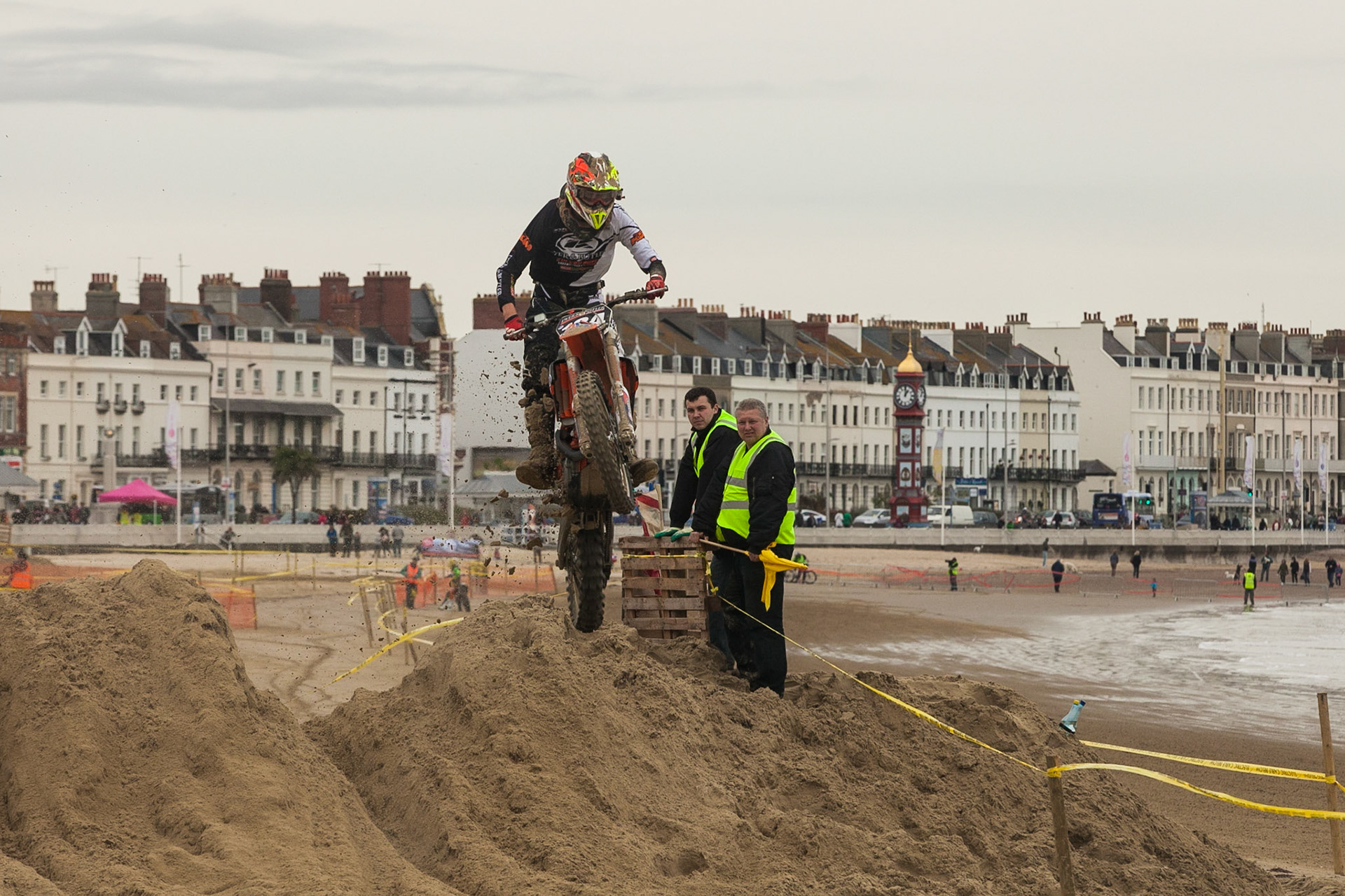 eymouth Beach Motocross eveny organised by the Weymouth and Portland Lions Club takes places on Weymouth Beach every October