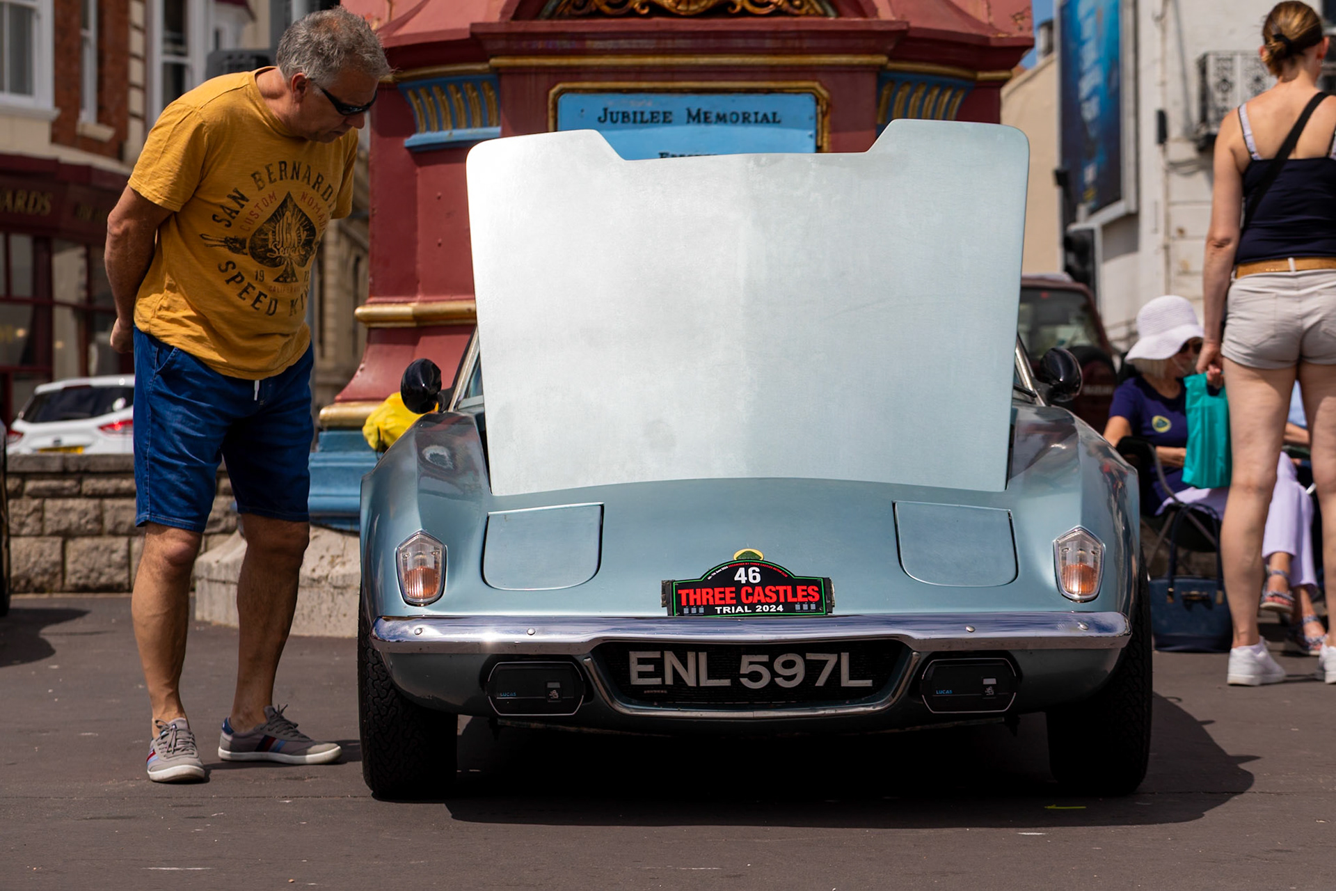 The Lotus Club of Great Britians annual display of cars at Weymouth 2024.