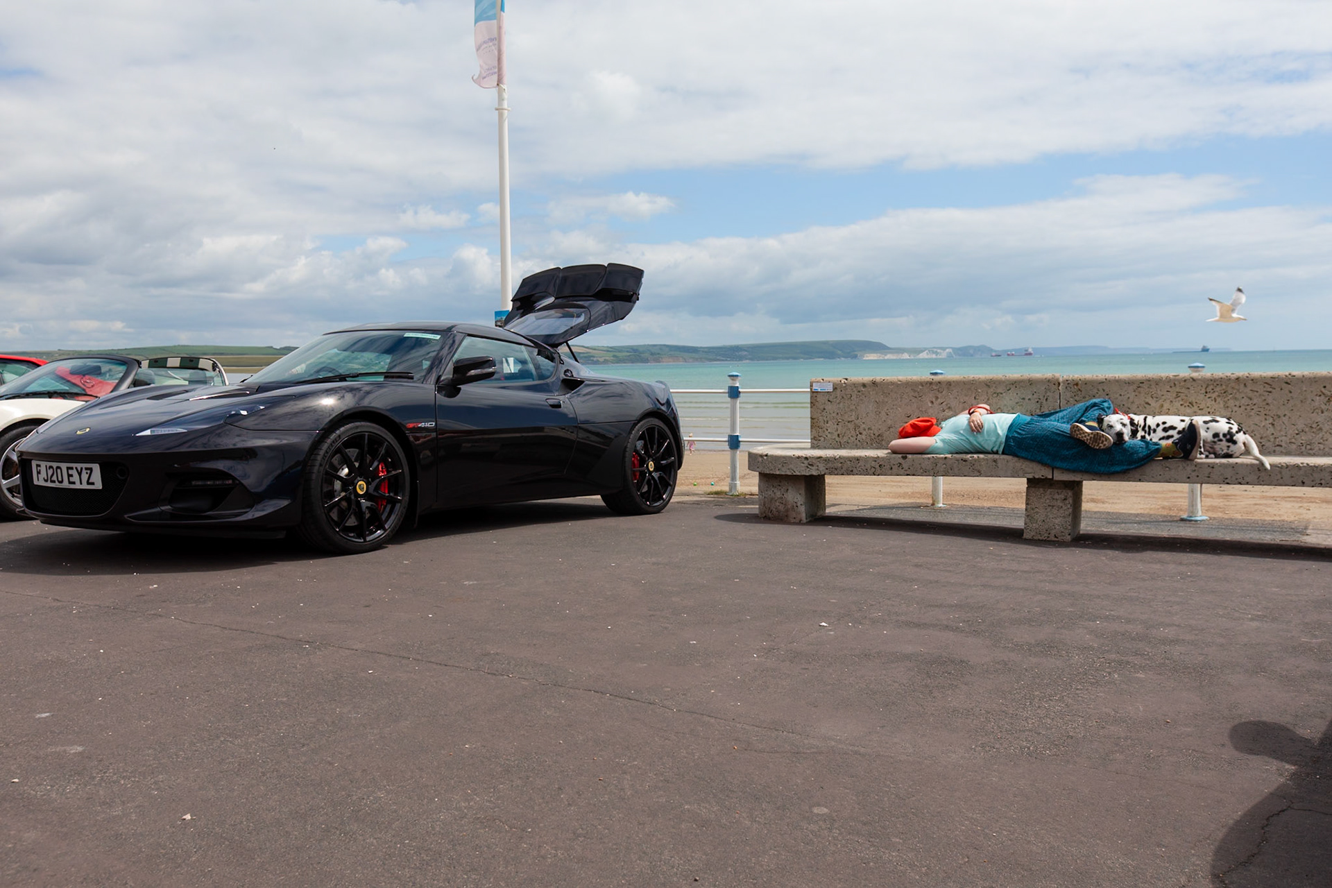 The Lotus Club of Great Britians annual display of cars at Weymouth 2024.