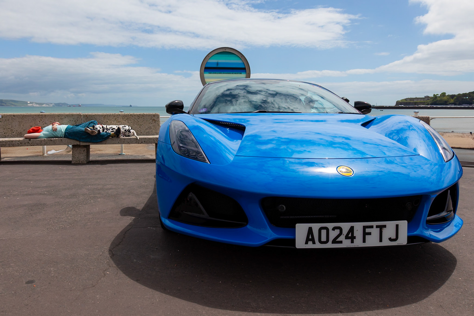 The Lotus Club of Great Britians annual display of cars at Weymouth 2024.