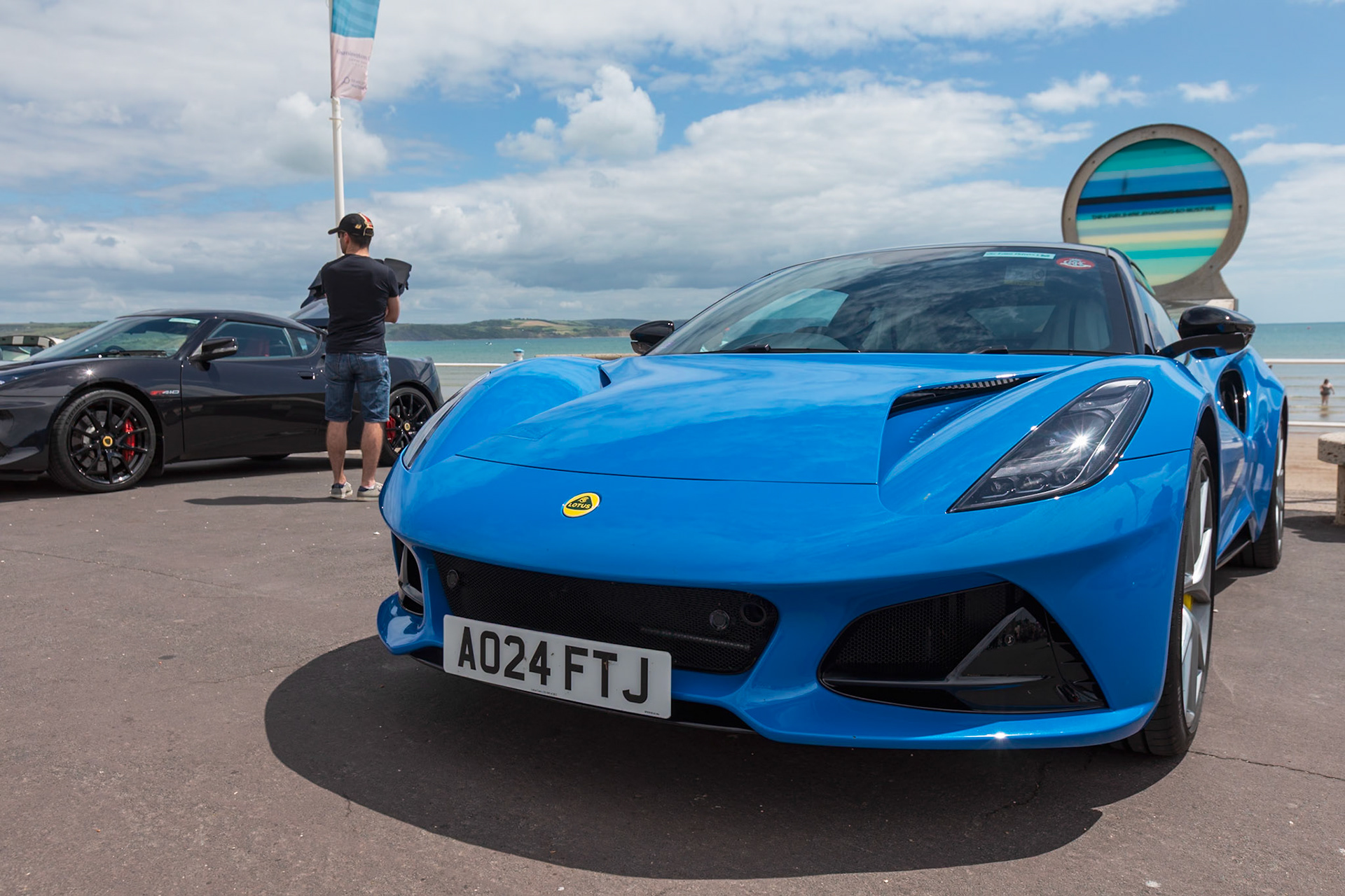 The Lotus Club of Great Britians annual display of cars at Weymouth 2024.