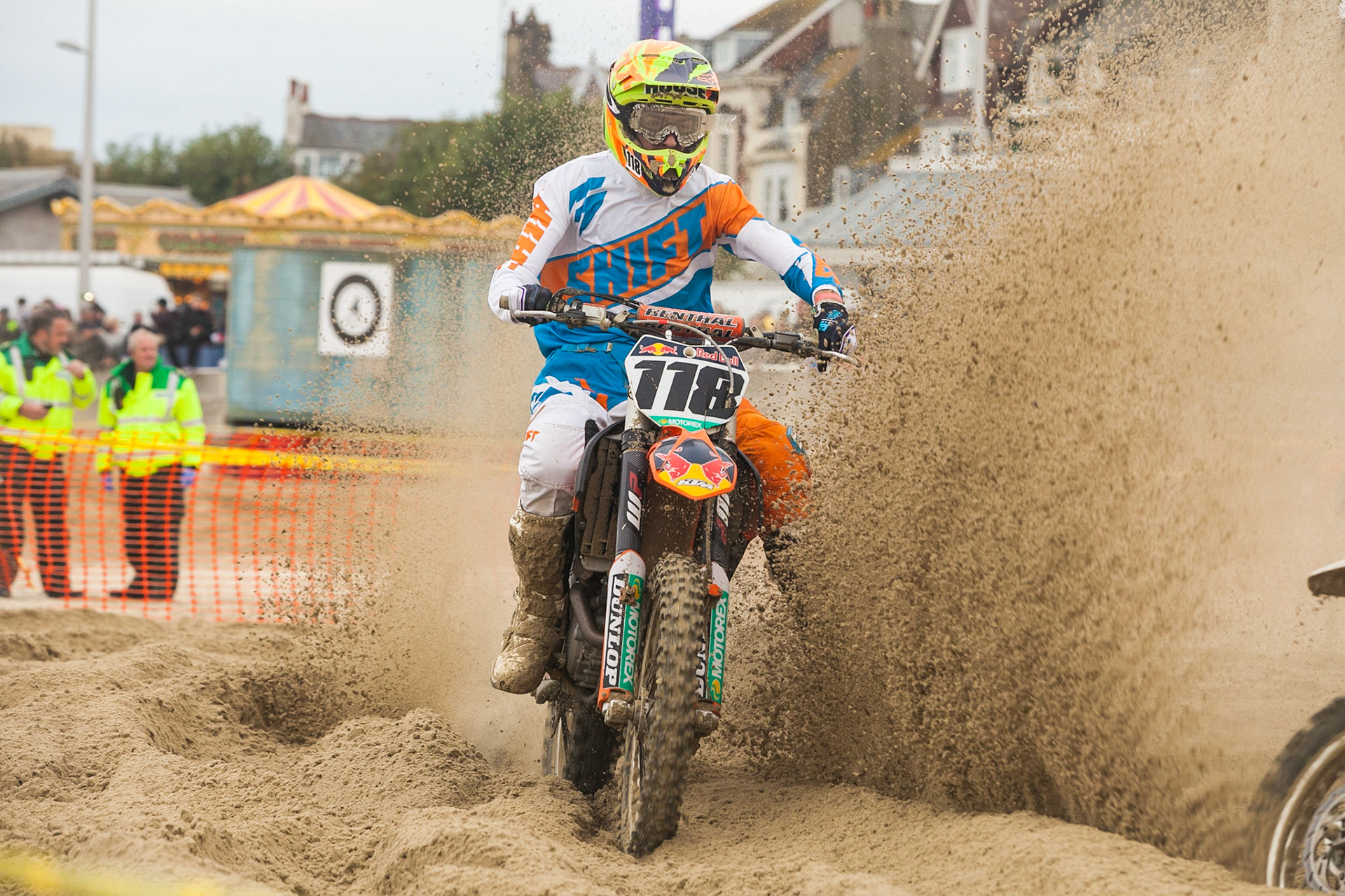eymouth Beach Motocross eveny organised by the Weymouth and Portland Lions Club takes places on Weymouth Beach every October