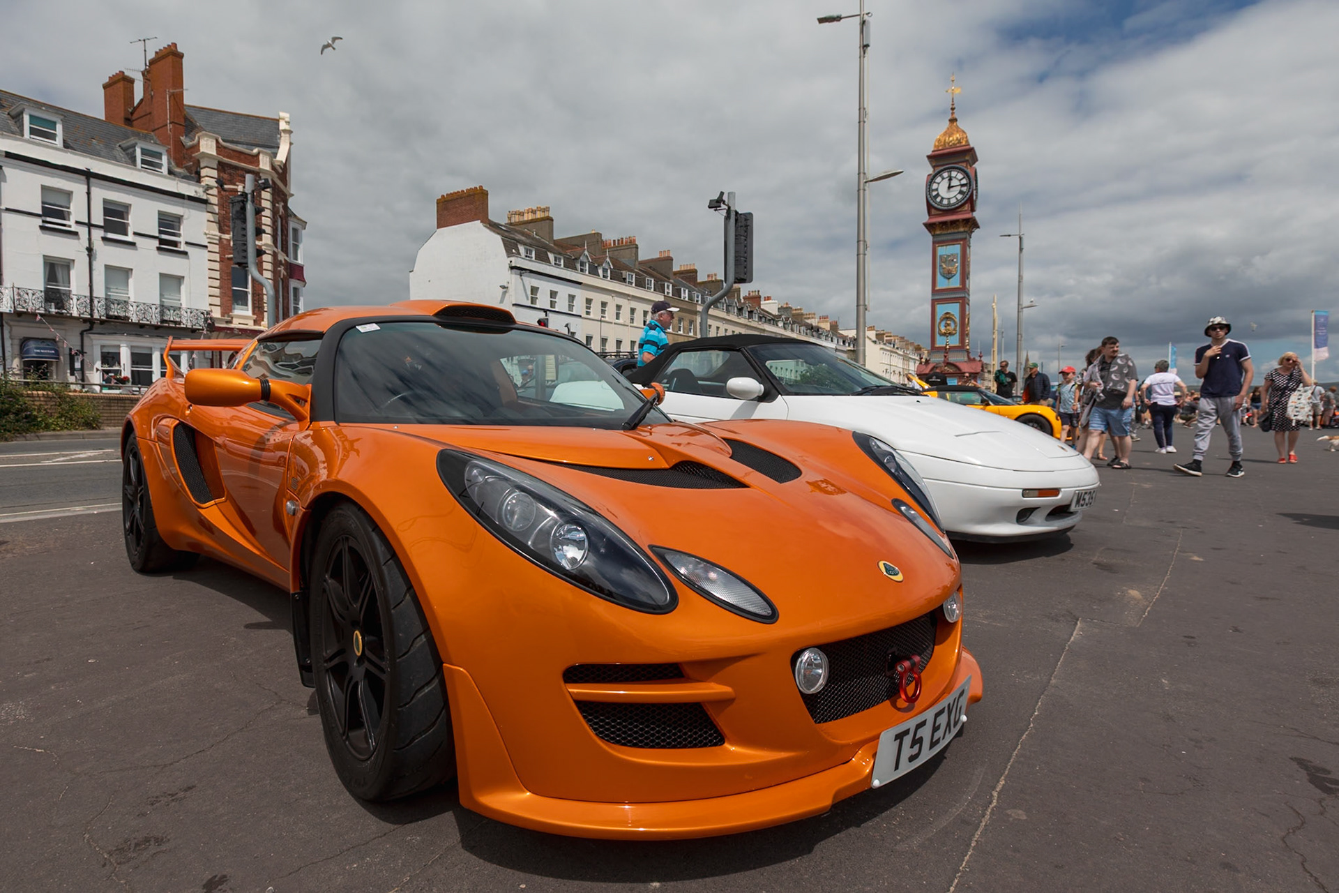 The Lotus Club of Great Britians annual display of cars at Weymouth 2024.