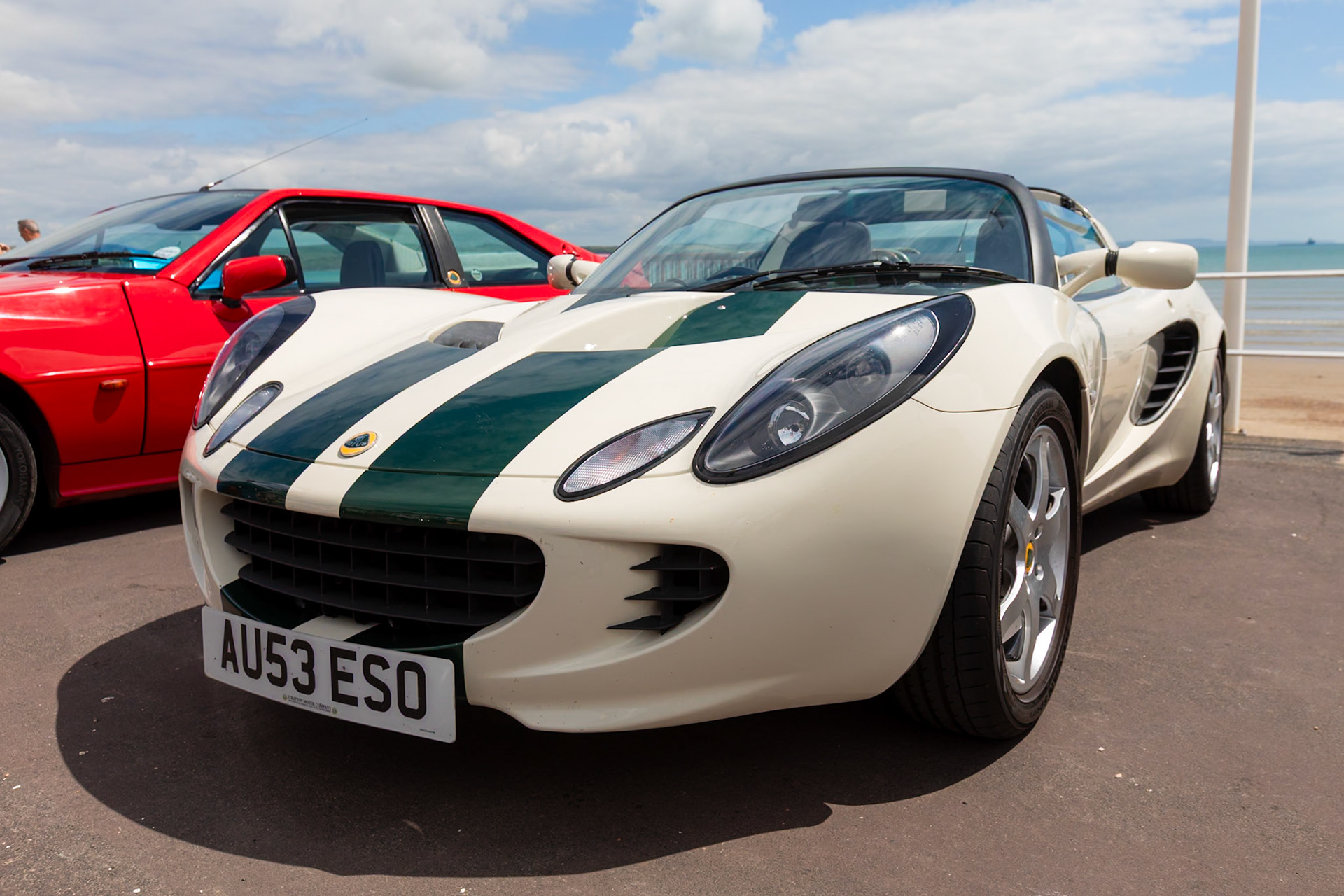 The Lotus Club of Great Britians annual display of cars at Weymouth 2024.