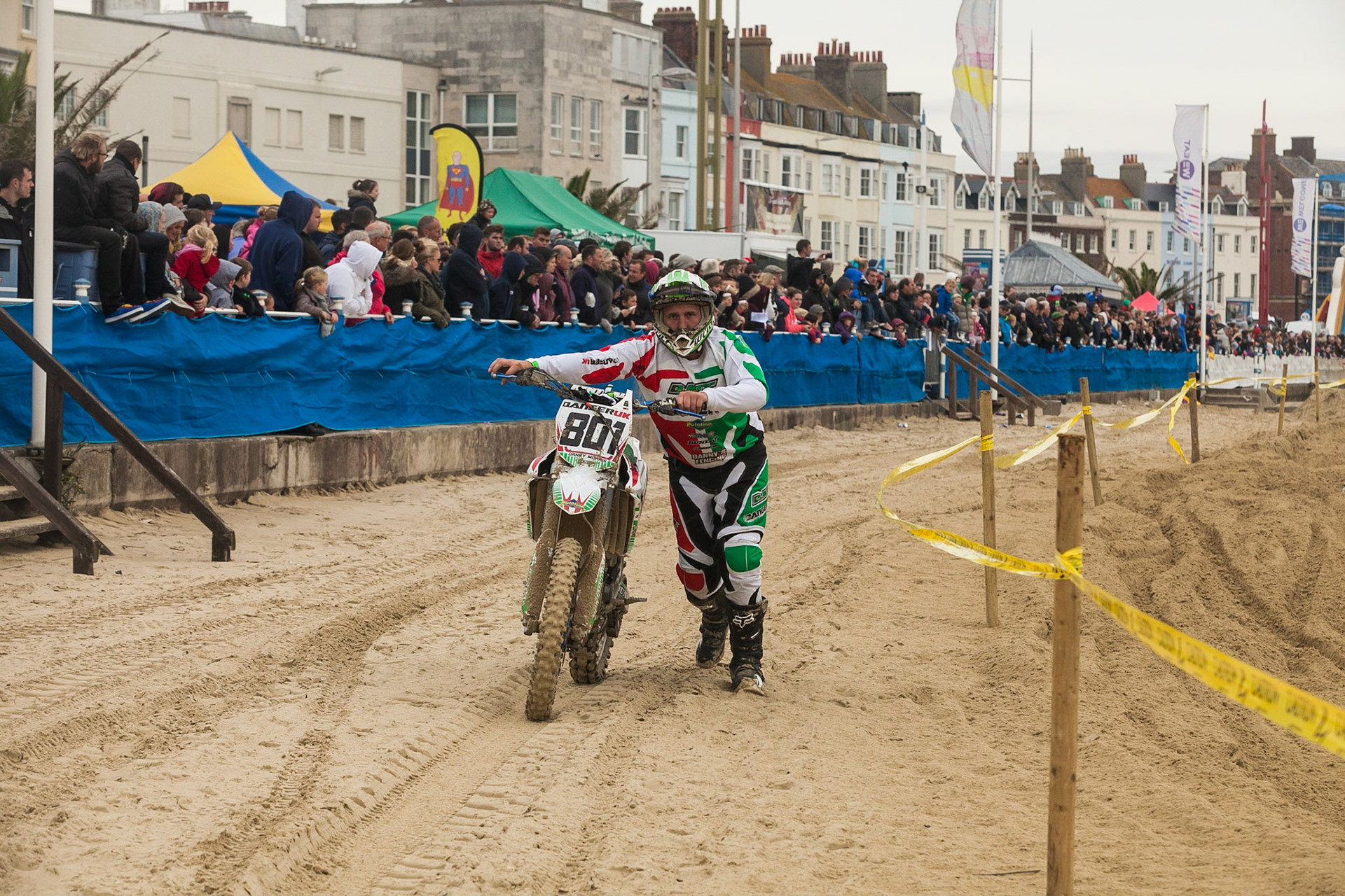 eymouth Beach Motocross eveny organised by the Weymouth and Portland Lions Club takes places on Weymouth Beach every October