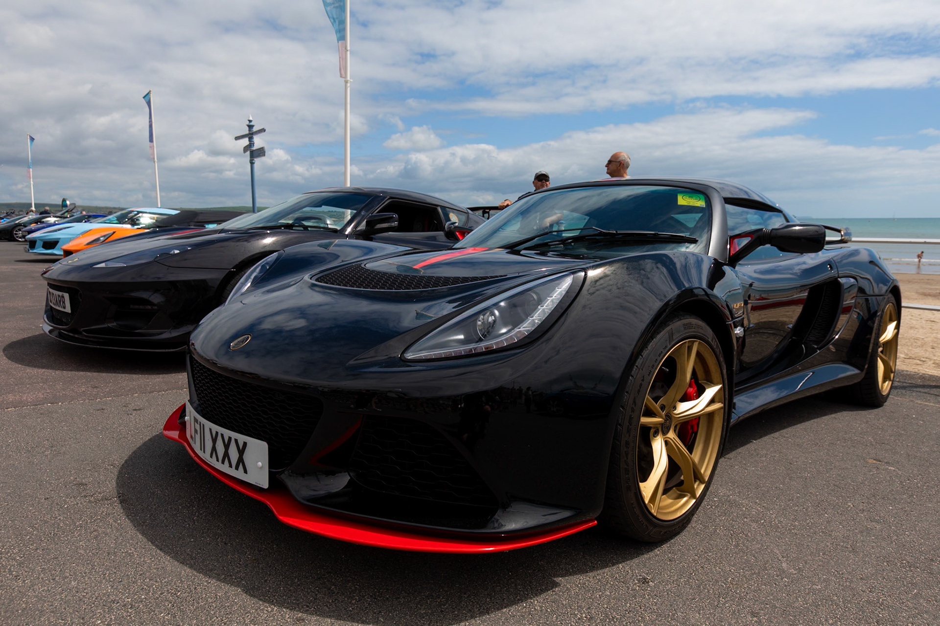 The Lotus Club of Great Britians annual display of cars at Weymouth 2024.