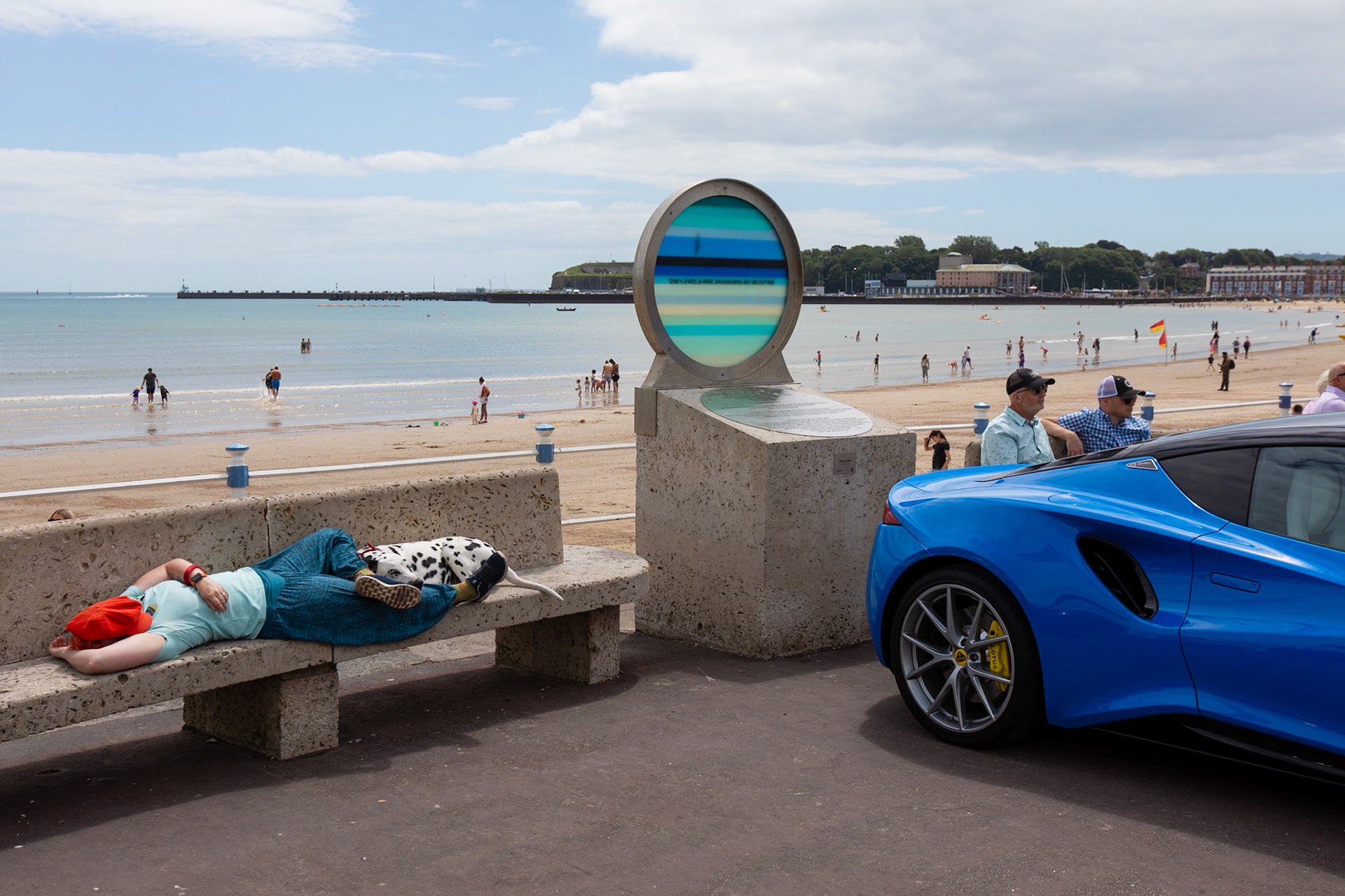 The Lotus Club of Great Britians annual display of cars at Weymouth 2024.