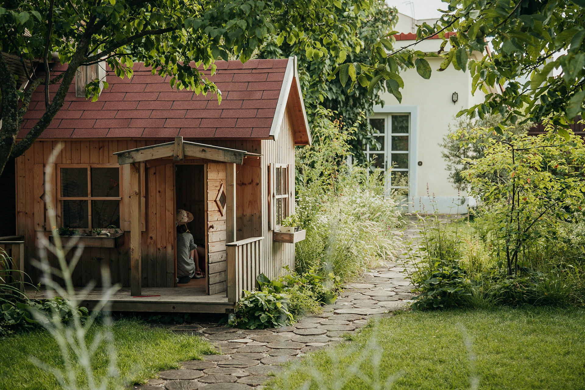 dreveny zahradny domcek